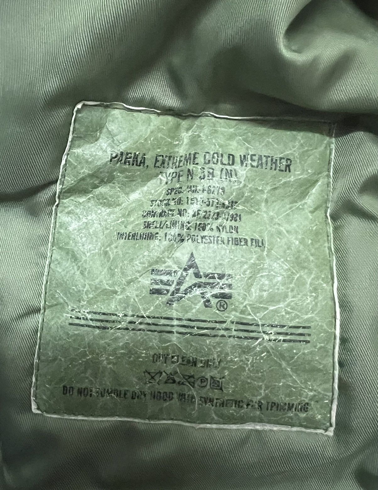 Alpha Industries × Vintage Alpha Industries Bomber / Parka Jacket Streetwear vintage Size US M / EU 48-50 / 2 - 24 Thumbnail