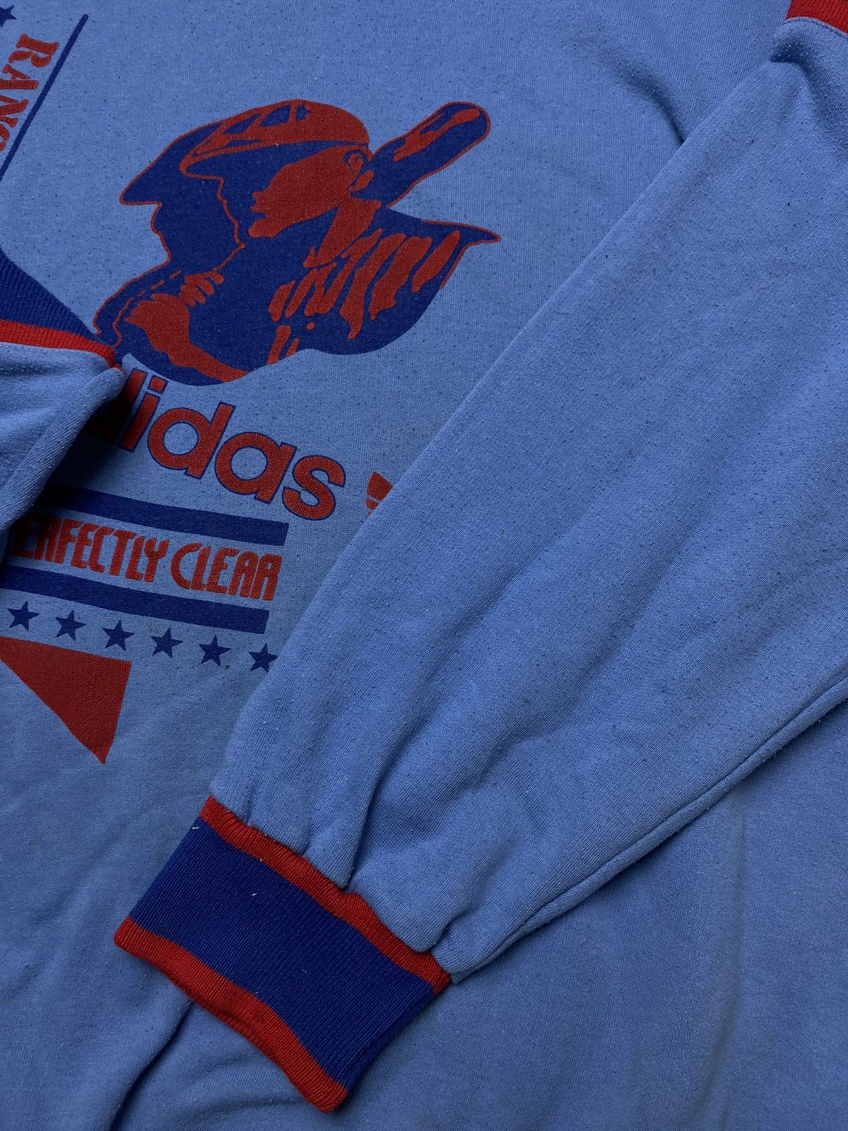 Adidas × Vintage Adidas take off Rangers sweatshirt y2k Size US L / EU 52-54 / 3 - 13 Thumbnail