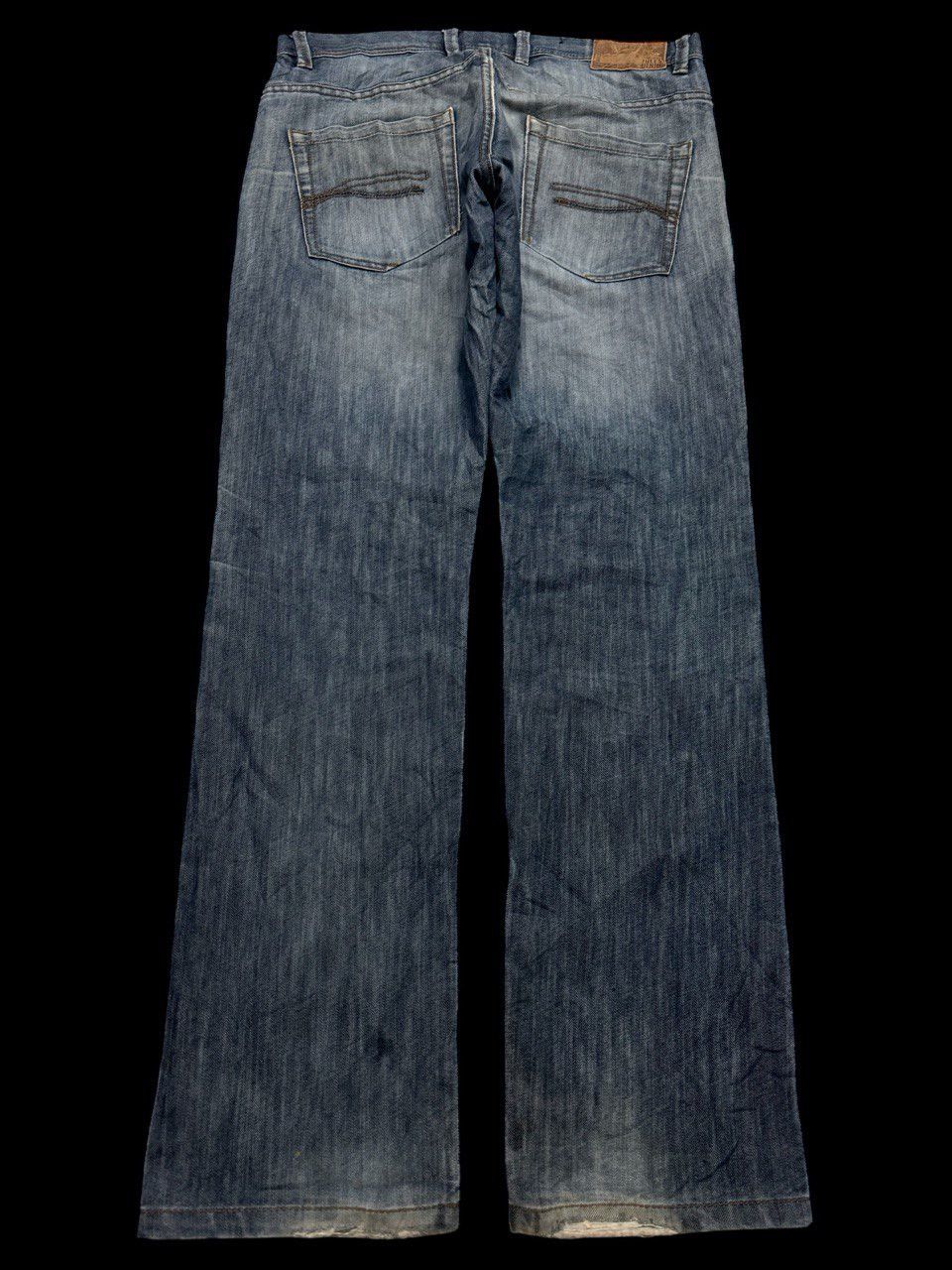 Kapital THRASHED Japanese Jules Denim Regular Faded Distress Ripped Size US 34 / EU 50 - 2 Thumbnail