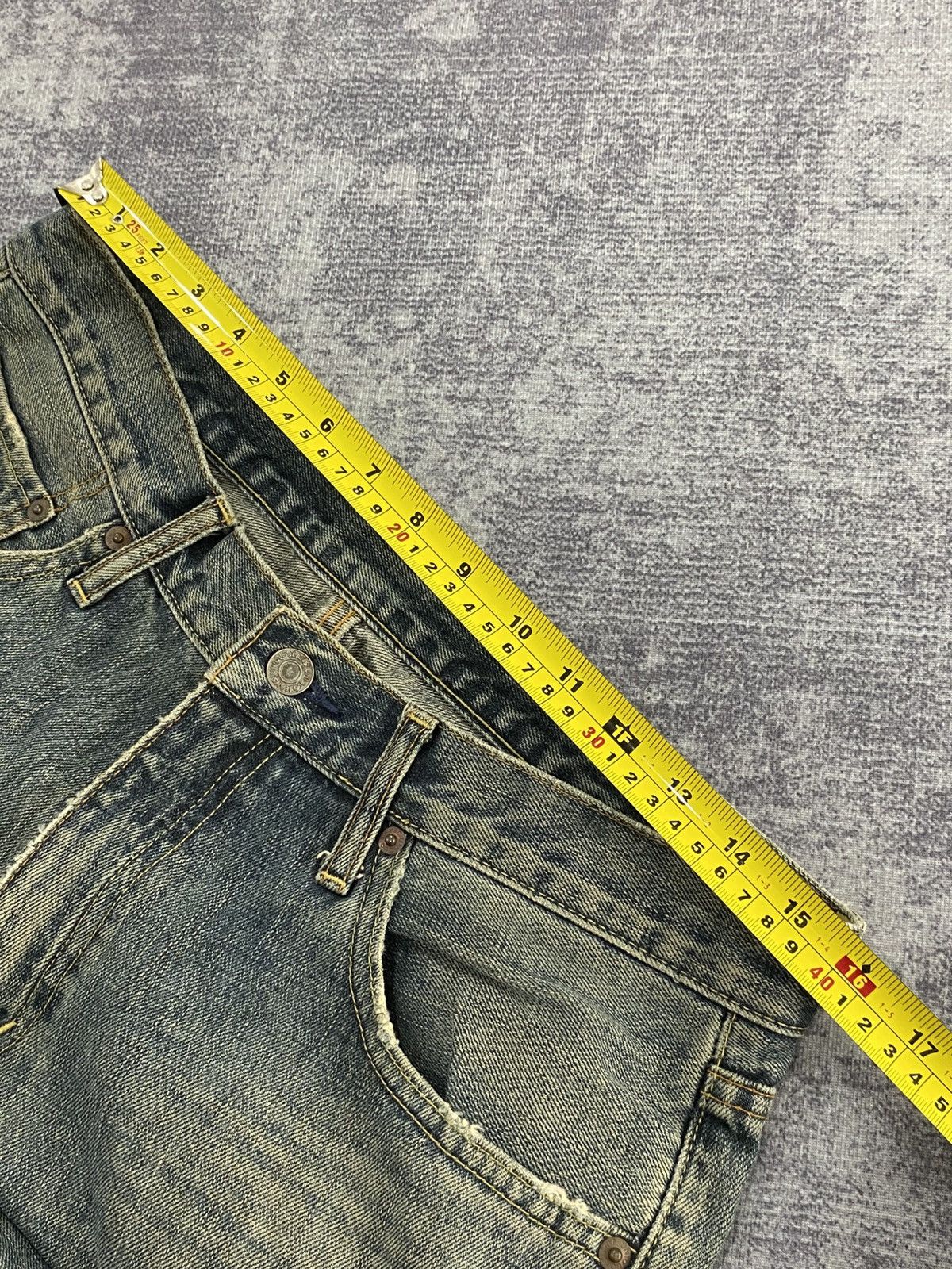 Japanese Brand flared uniqlo mudwash jeans ifsx lgb style Size US 32 / EU 48 - 8 Thumbnail