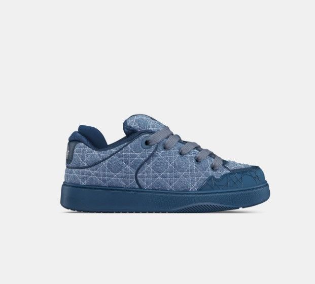 Dior o1w1db10425 3SN288 B9S Skater Low-Top Sneakers in Blue Size US 9 / EU 42 - 6 Thumbnail