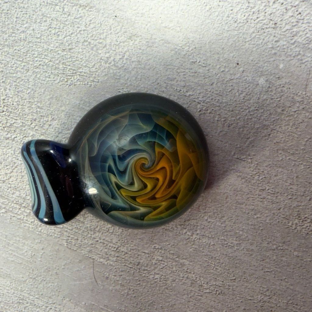 No Fear Trippy glass pendant, Heady Size 26 - 3 Thumbnail