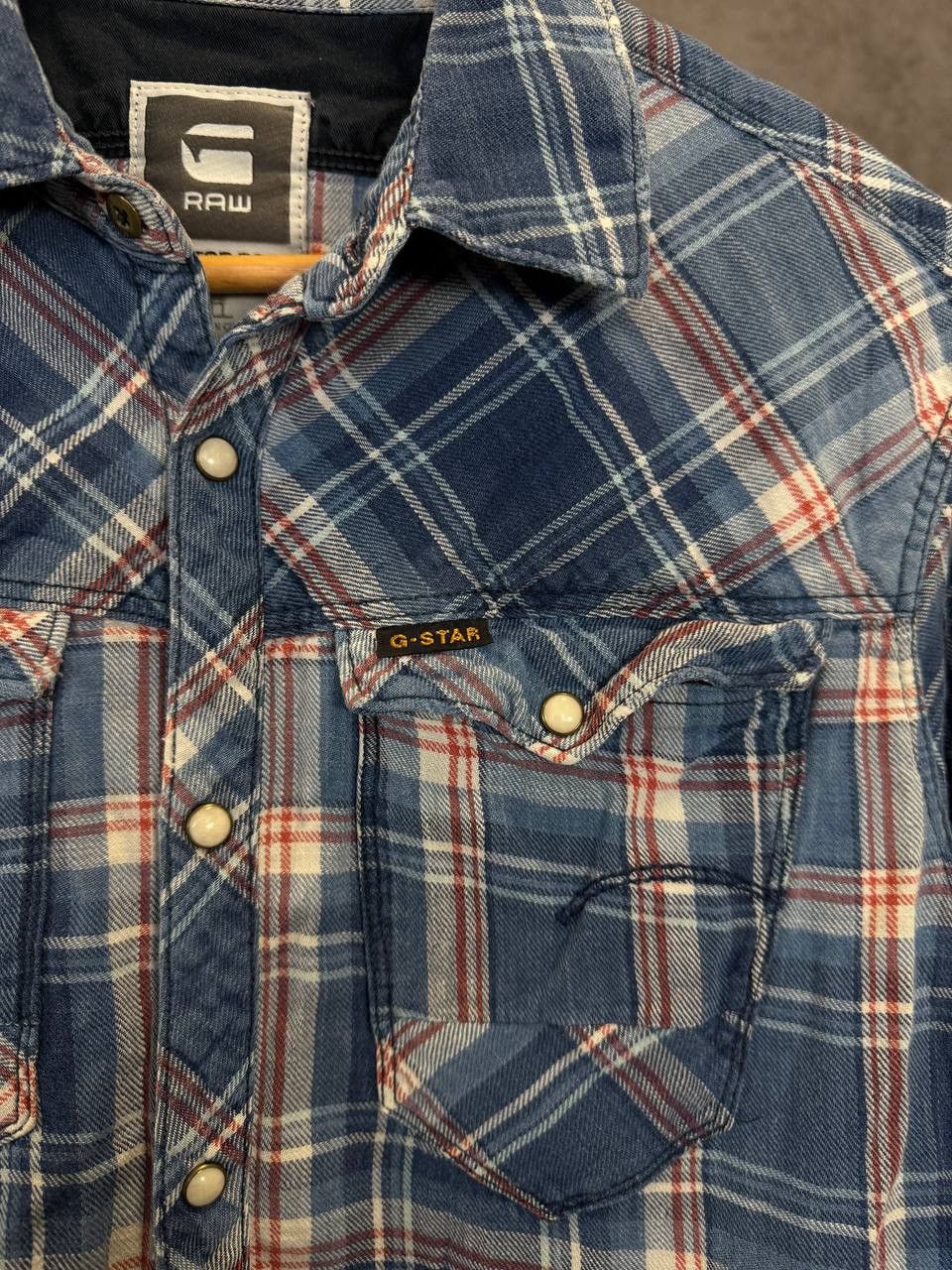G-Star G Star Raw flannel designer shirt Size US M / EU 48-50 / 2 - 3 Thumbnail