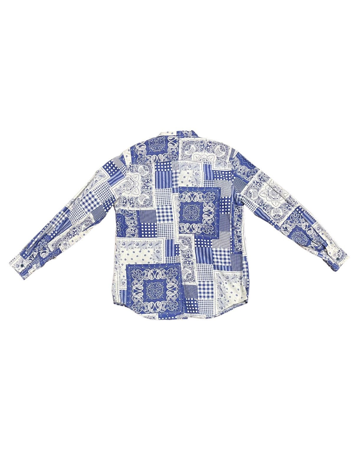 Fiorucci Fiorucci Italy Vintage Bandana Printed Shirts Size US M / EU 48-50 / 2 - 9 Thumbnail