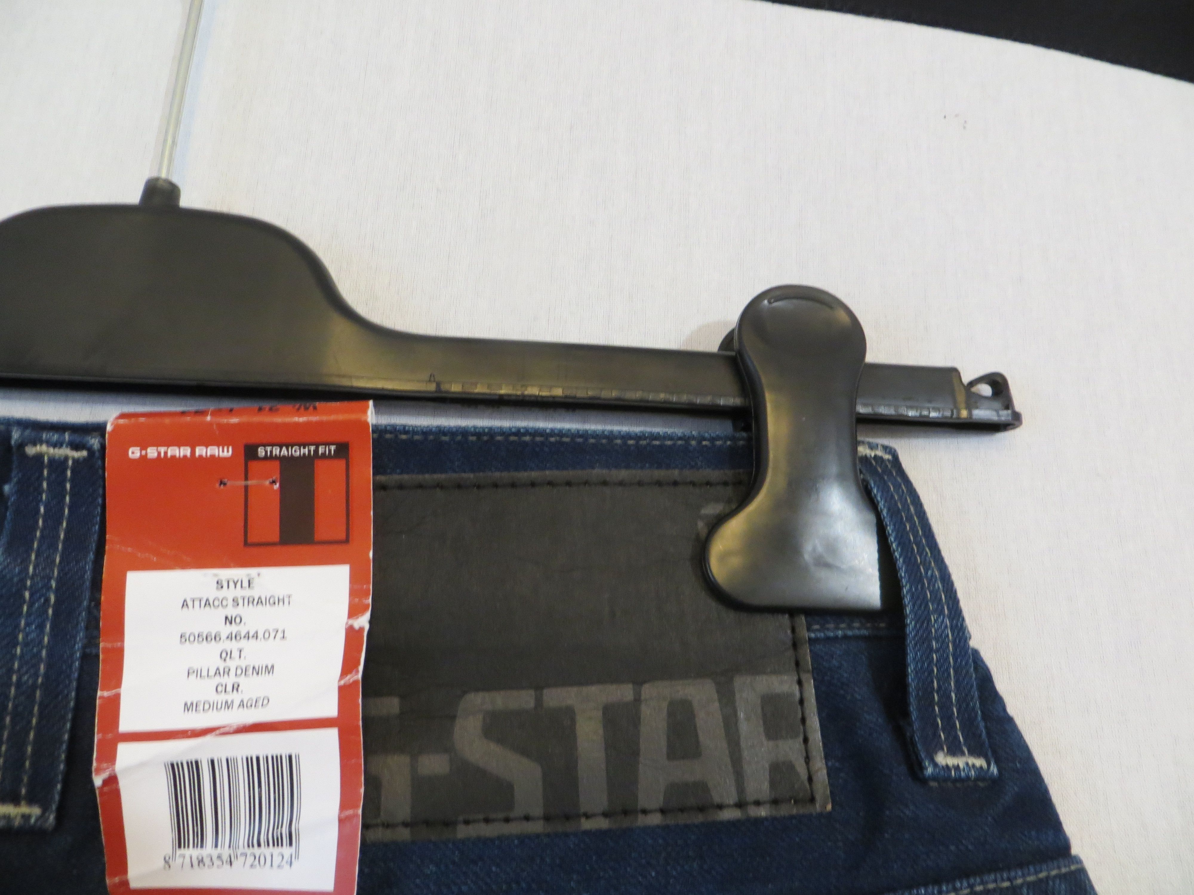 G-Star ATTAC STRAIGHT PAINT SPLAT JEANS Size US 31 - 5 Thumbnail