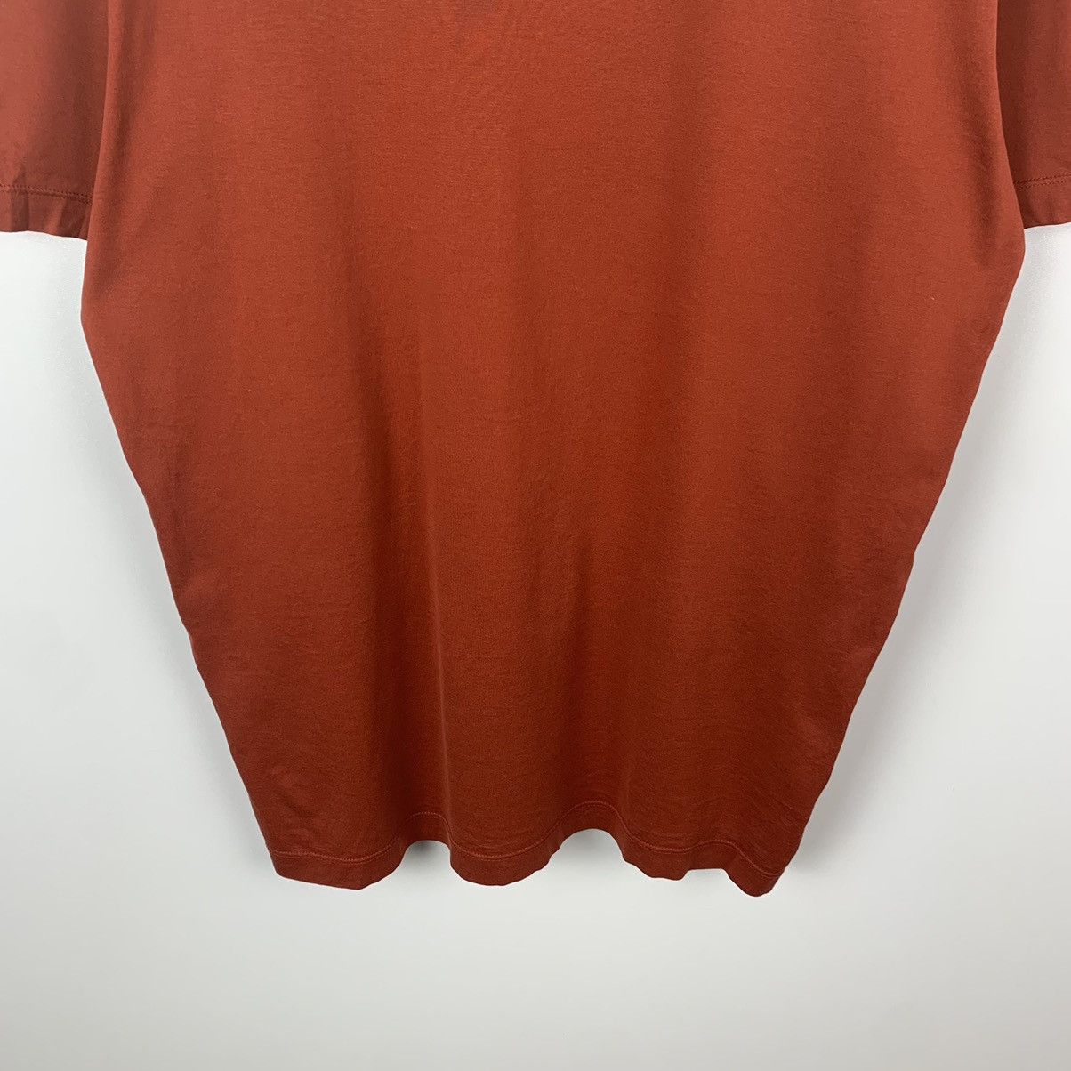 Z Zegna Z Zegna Luxury T Shirt Big Logo Size L Orange Italy Designer Size US L / EU 52-54 / 3 - 13 Thumbnail