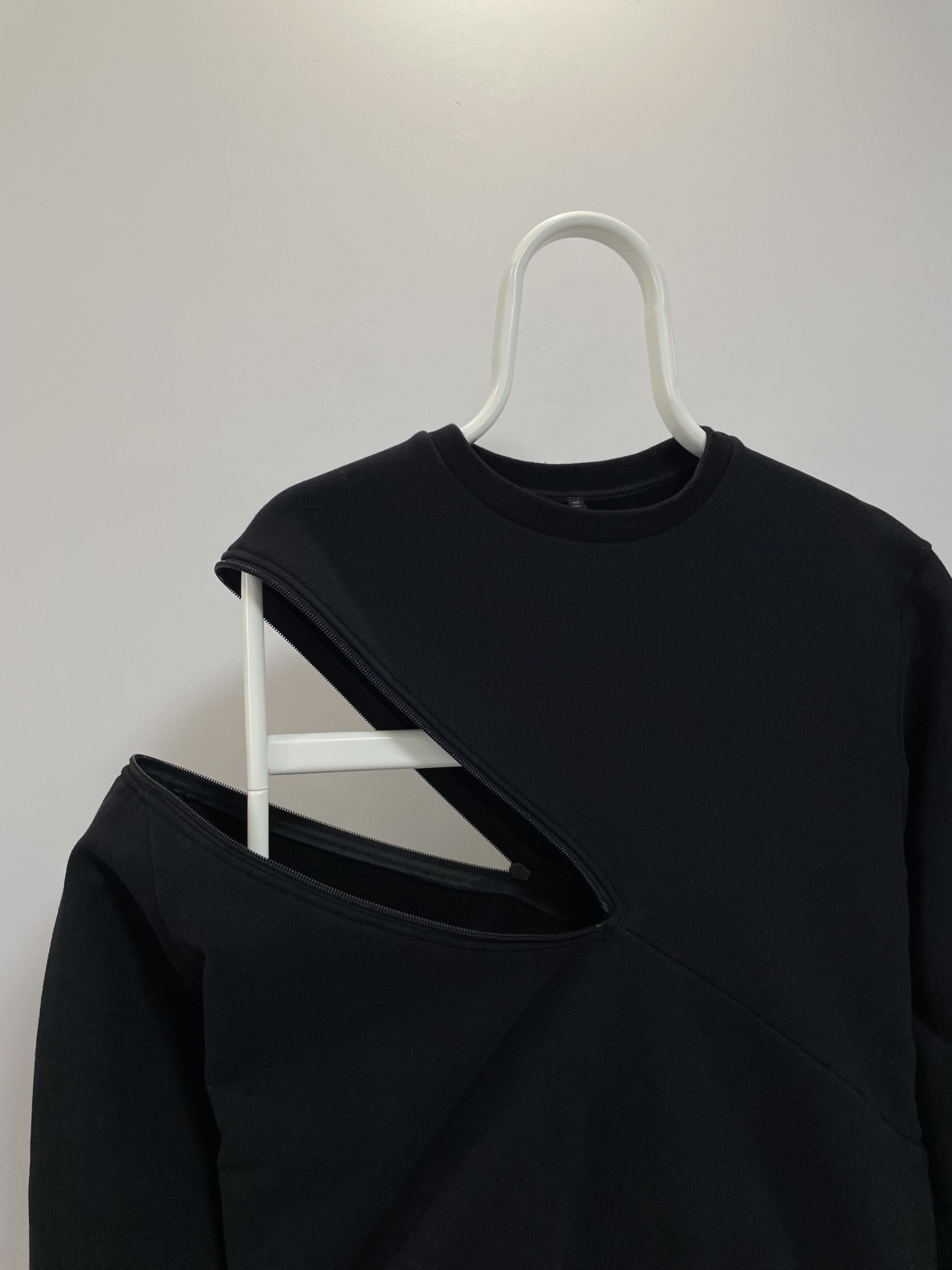 Ben Taverniti Unravel Project BEN TAVERNITI UNRAVEL PROJECT Sweatshirt Zip Crewneck Italy Size US M / EU 48-50 / 2 - 8 Thumbnail