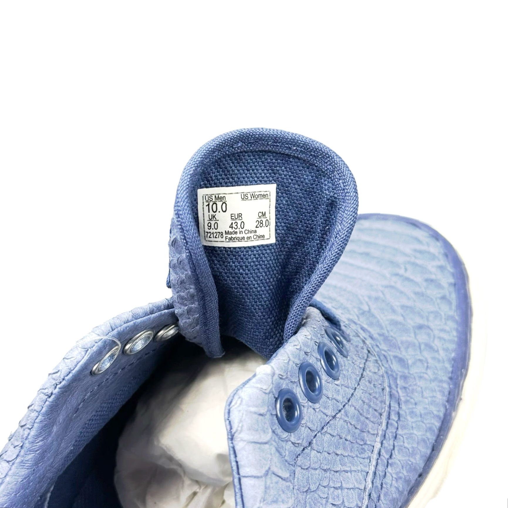 Vans VANS Era LX Anaconda Snake Skin Blue Mens Size 10 New With Box Vintage 2015 WTAPS Sneaker Shoes Size US 10 / EU 43 - 5 Thumbnail