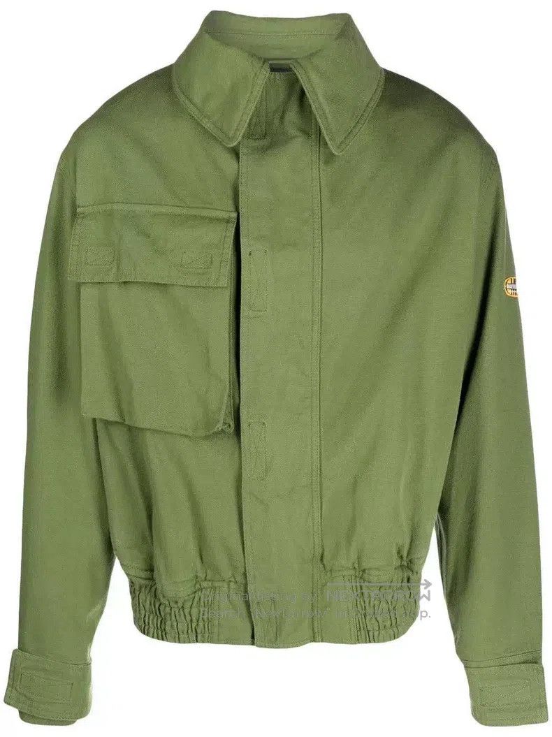 Martine Rose Martine Rose 23aw Olive Green Velcro Jacket Size US M / EU 48-50 / 2 - 1 Thumbnail