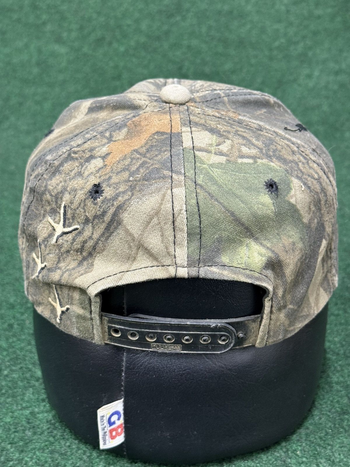 Vintage Vintage H.S. Strut Turkey Calls Camo Youngan Snapback Hat Size ONE SIZE - 3 Thumbnail