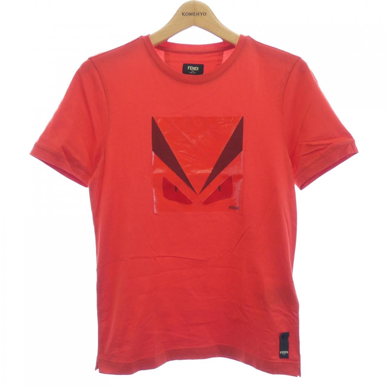 Fendi Fendi Fendi T Shirt Textile T-Shirts FY0682 1LL DUTY FREE for USA Size ONE SIZE - 1 Thumbnail