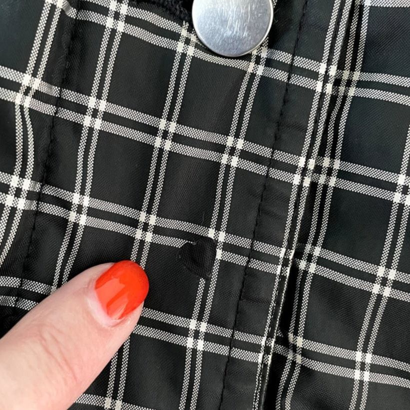 Vintage Vintage JG Hook plaid raincoat removable lining size 10P Size L / US 10 / IT 46 - 3 Thumbnail