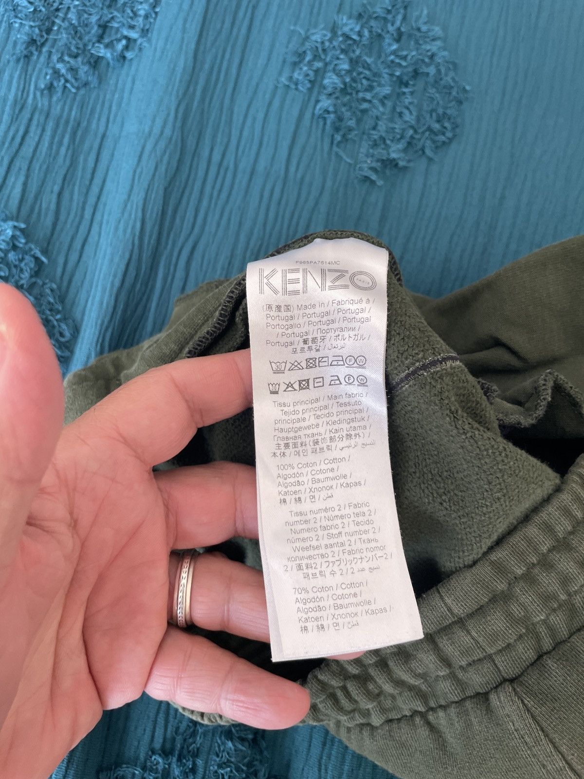 Kenzo Cropped Kenzo Paris Joggers Size US 30 / EU 46 - 8 Thumbnail