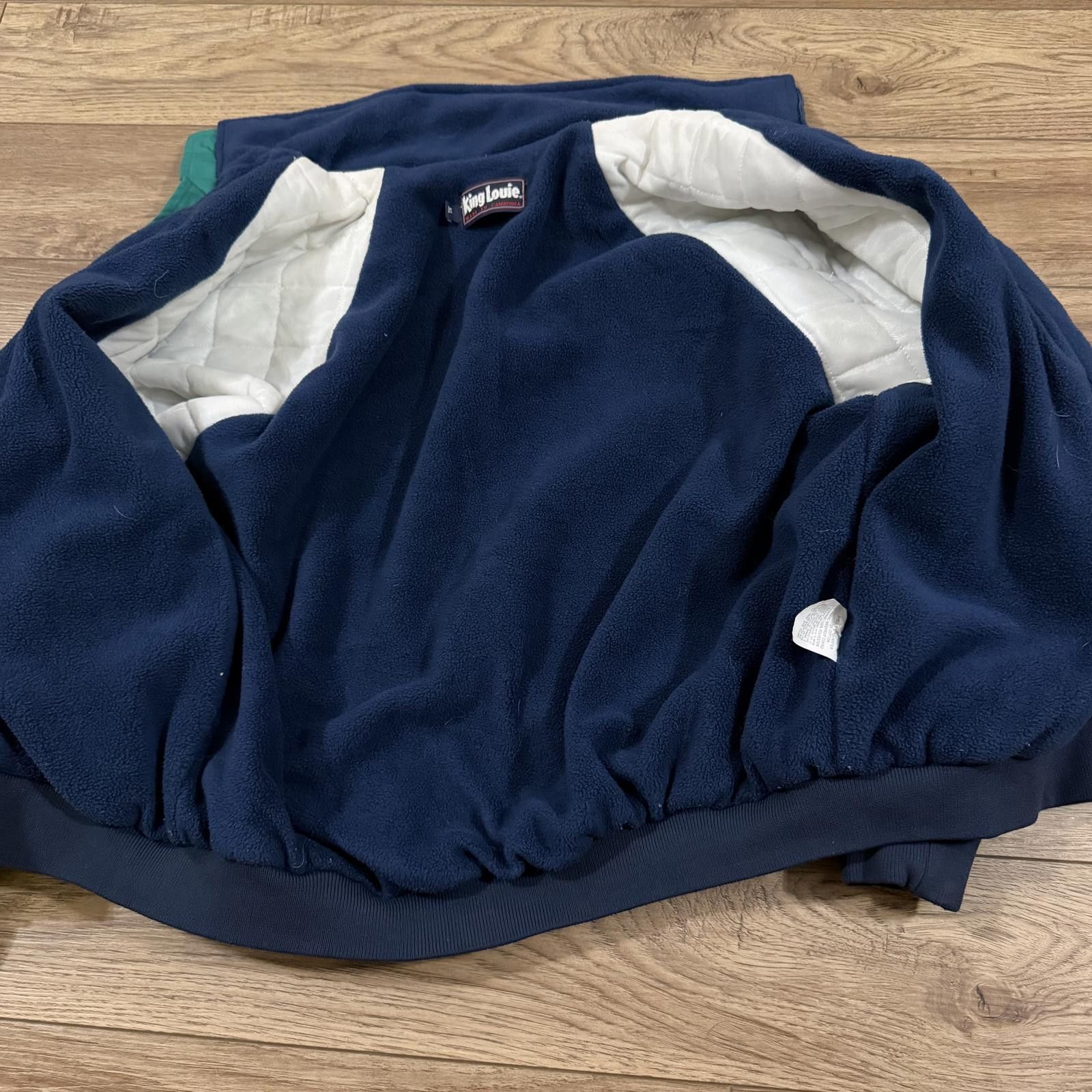 Other Vintage 90s Yellowstone King Louie Fleece Lined Teal Jacket Size US XL / EU 56 / 4 - 4 Thumbnail