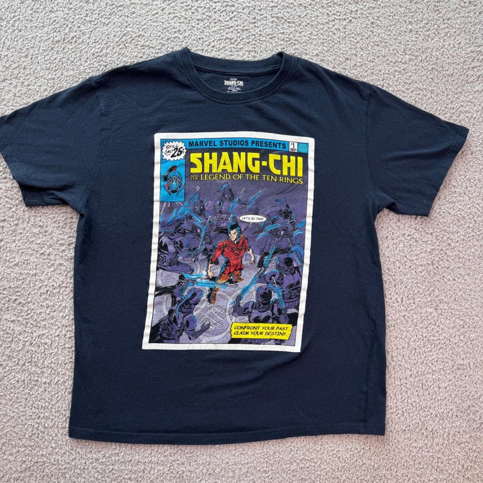 Marvel Comics Marvel Studios Shang-Chi Legend of the Ten Rings T Shirt Size US L / EU 52-54 / 3 - 1 Thumbnail
