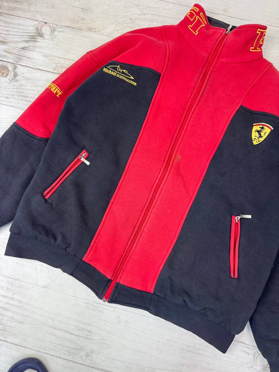 Ferrari Vintage Ferrari Racing Jacket Michael Schumacher 90s F1 Size US XXL / EU 58 / 5 - 4 Thumbnail