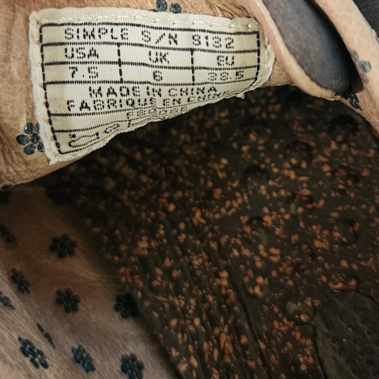 Simple Shoes Simple Brand Y2k Leather Shoes Size US 7.5 / IT 37.5 - 7 Thumbnail