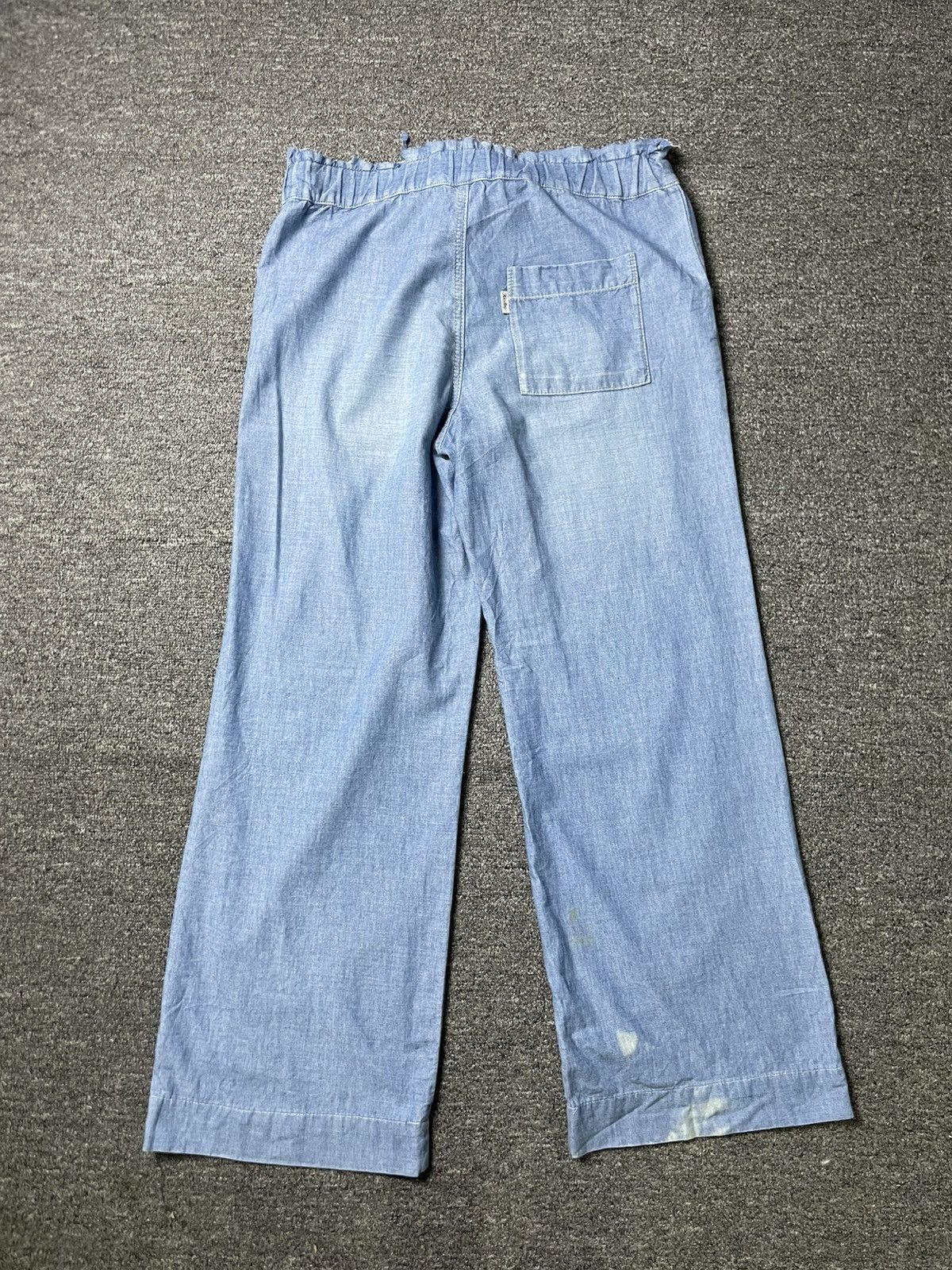 Japanese Brand Japanese Brand Elastic Waist Baggy Jeans (62) Size 30" / US 8 / IT 44 - 7 Thumbnail