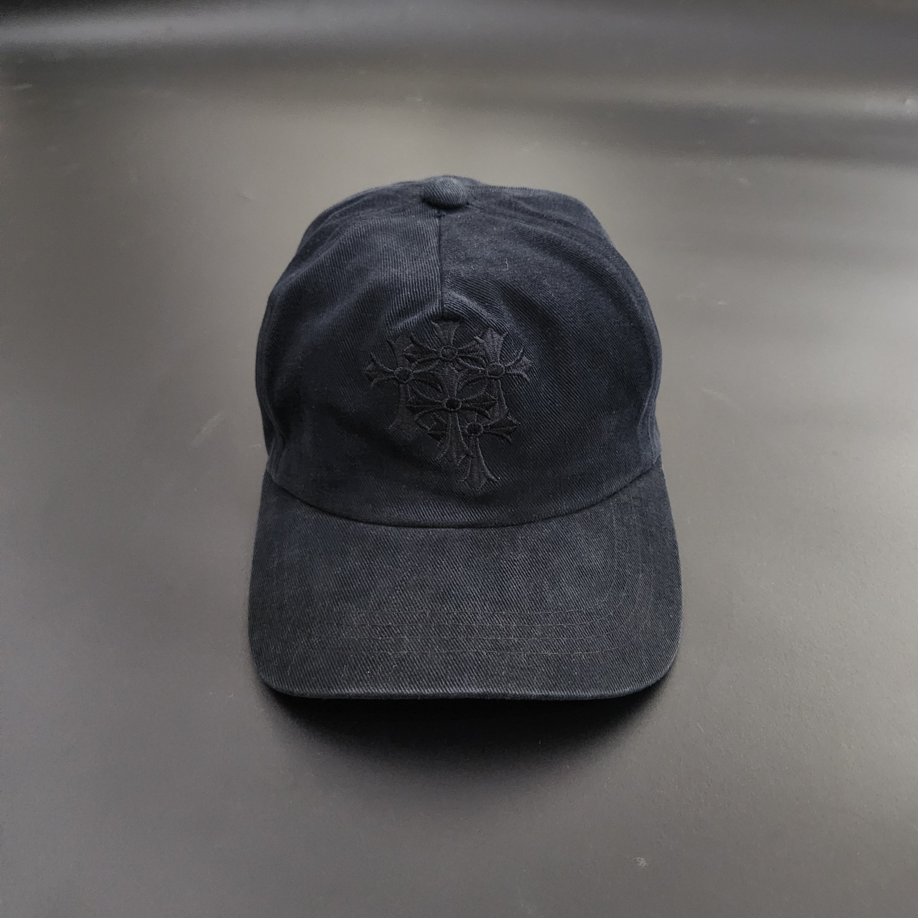 VINTAGE CHROME HEARTS CEMETERY CROSS HAT