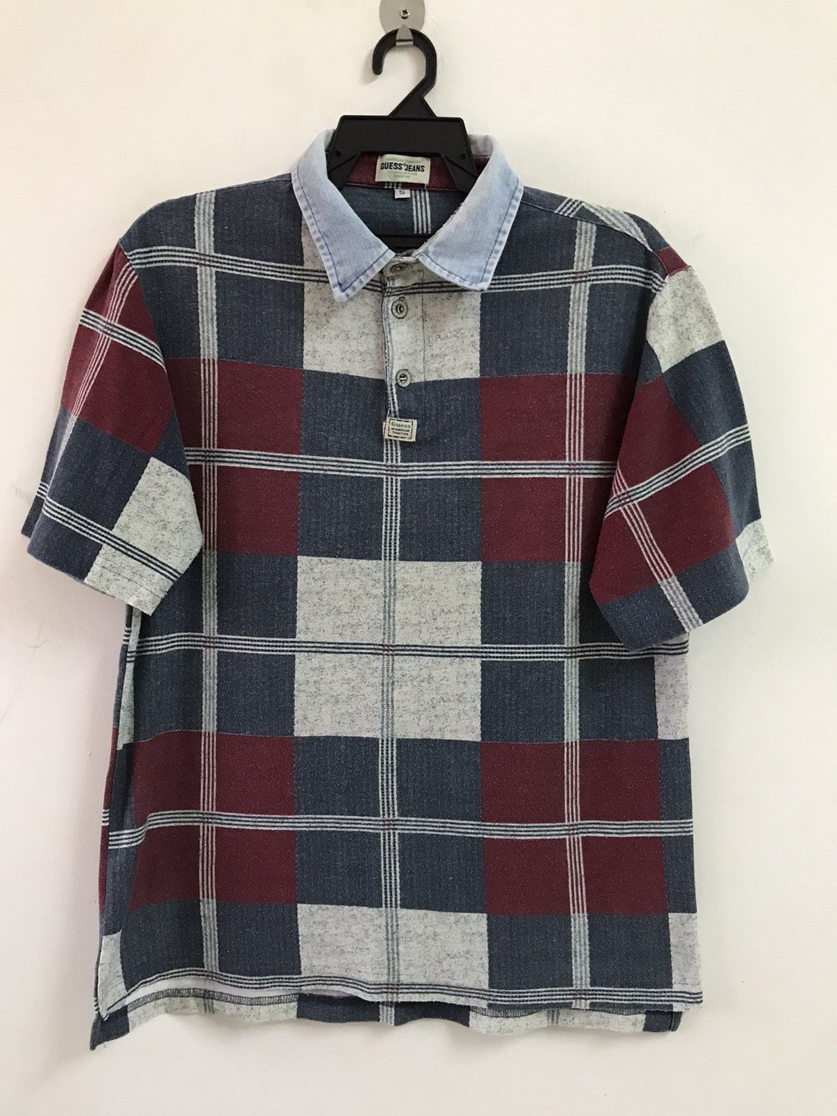 Georges Marciano × Guess Vintage Guess Jeans Polo Shirt Size US S / EU 44-46 / 1 - 1 Thumbnail