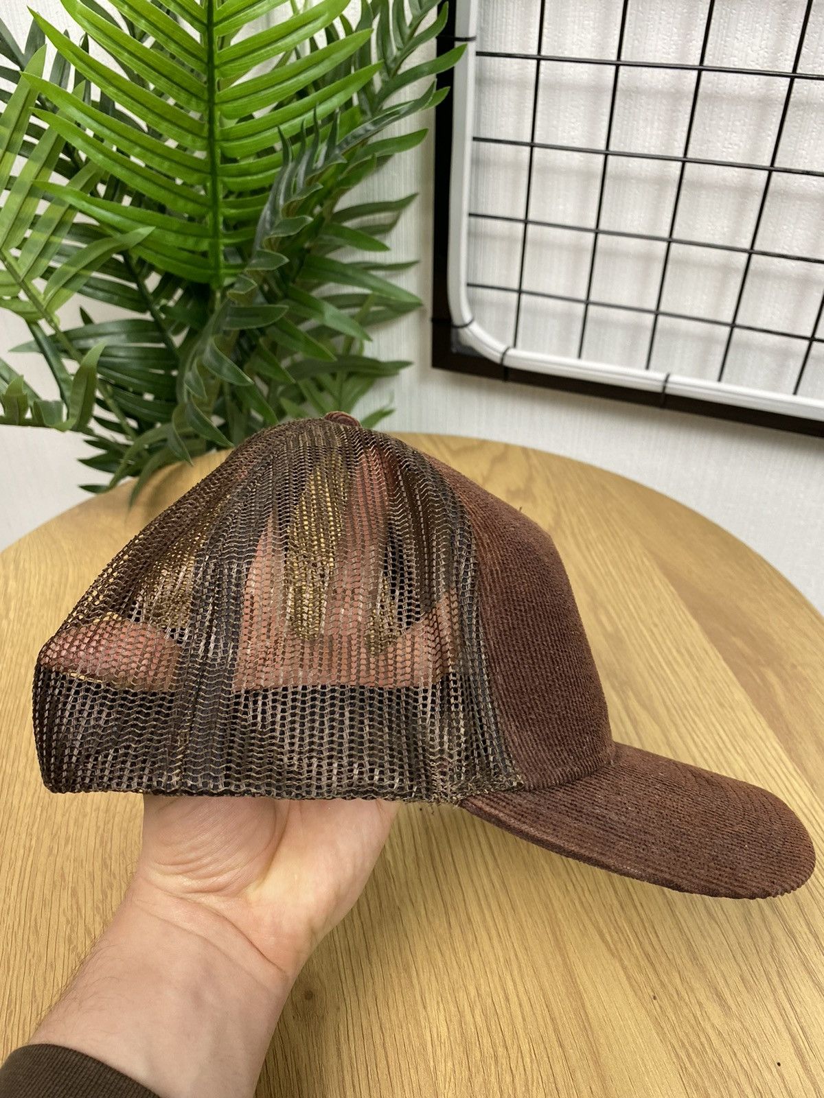 Billabong Billabong Corduroy Trucker Hat Brown Surfing Cap Unisex OS Size ONE SIZE - 7 Thumbnail