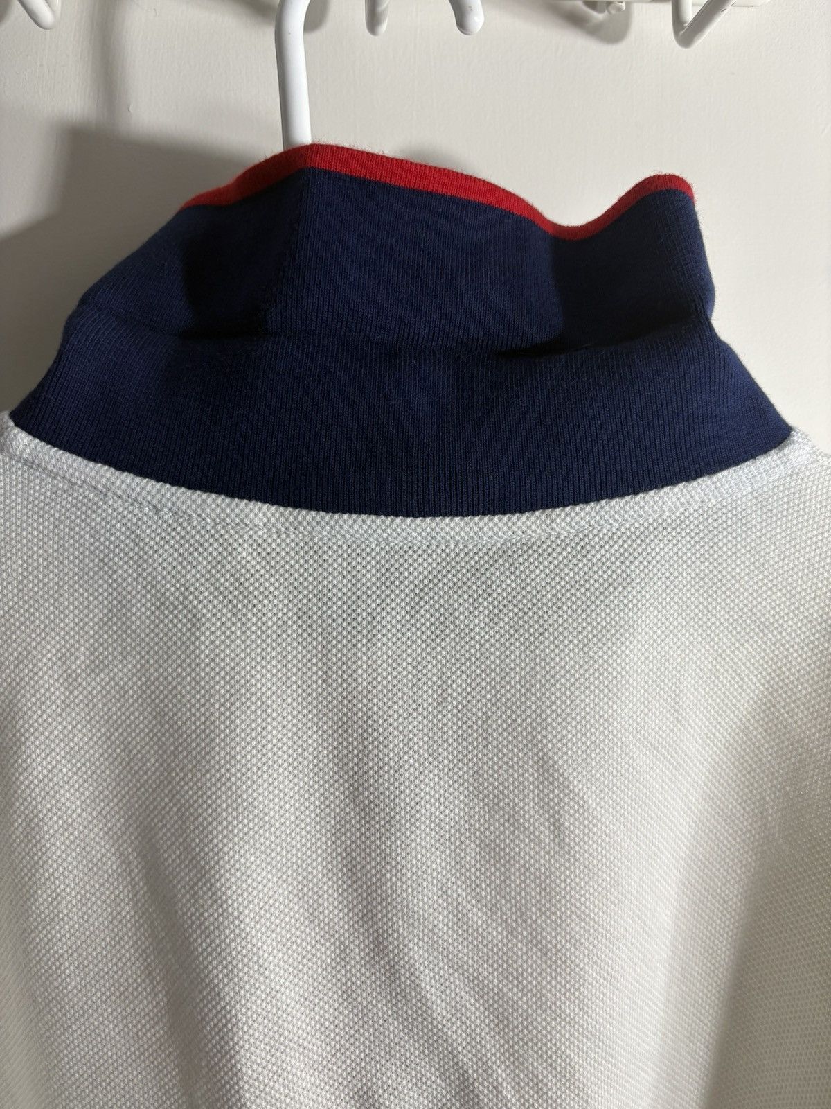 Gucci Gucci White GG Polo Retro Logo White Blue Red Size US S / EU 44-46 / 1 - 5 Thumbnail