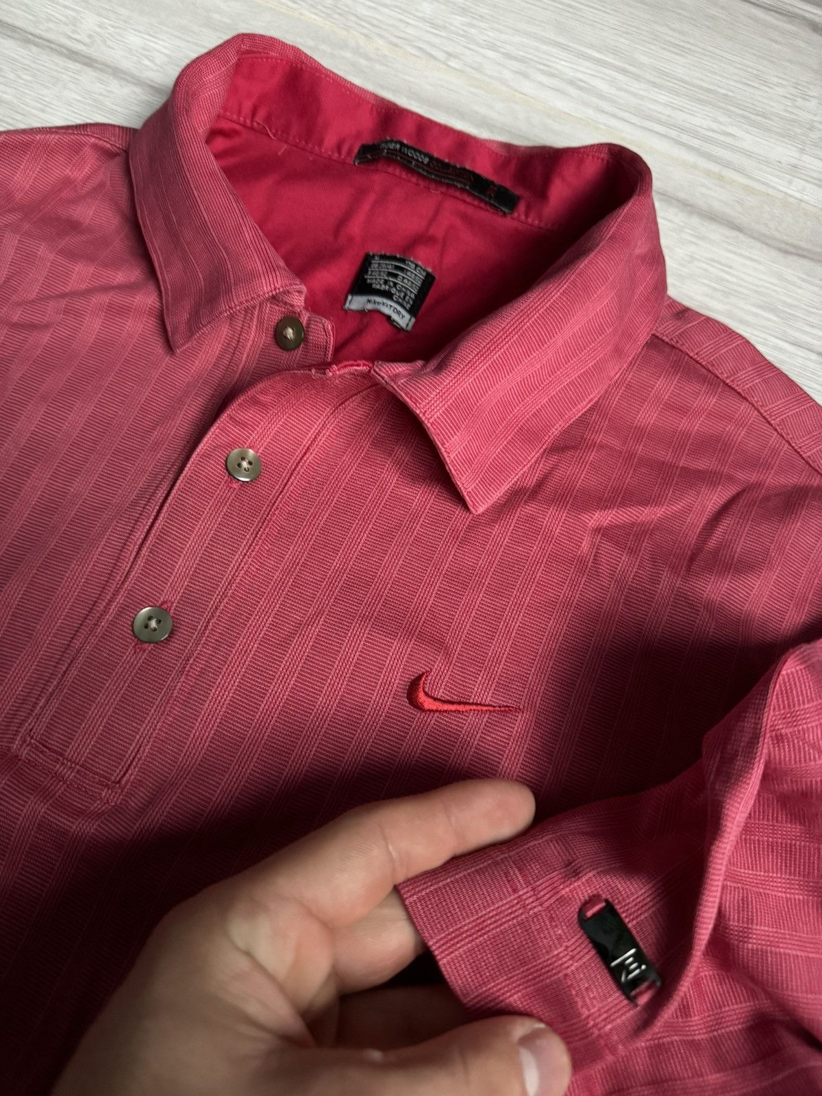 Nike × Vintage Vintage Nike Tiger Woods Collection polo T-shirt Size US M / EU 48-50 / 2 - 3 Thumbnail