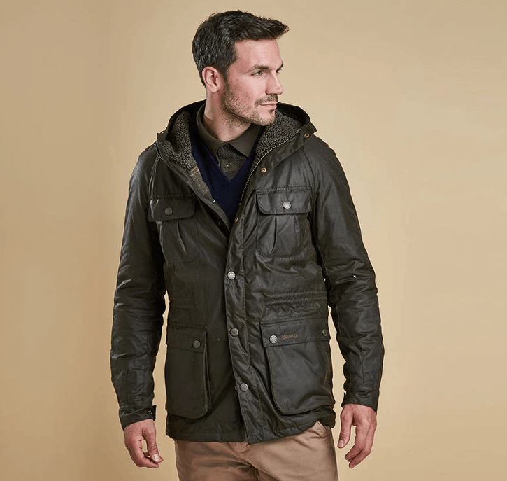 Barbour brindle jacket new arrivals