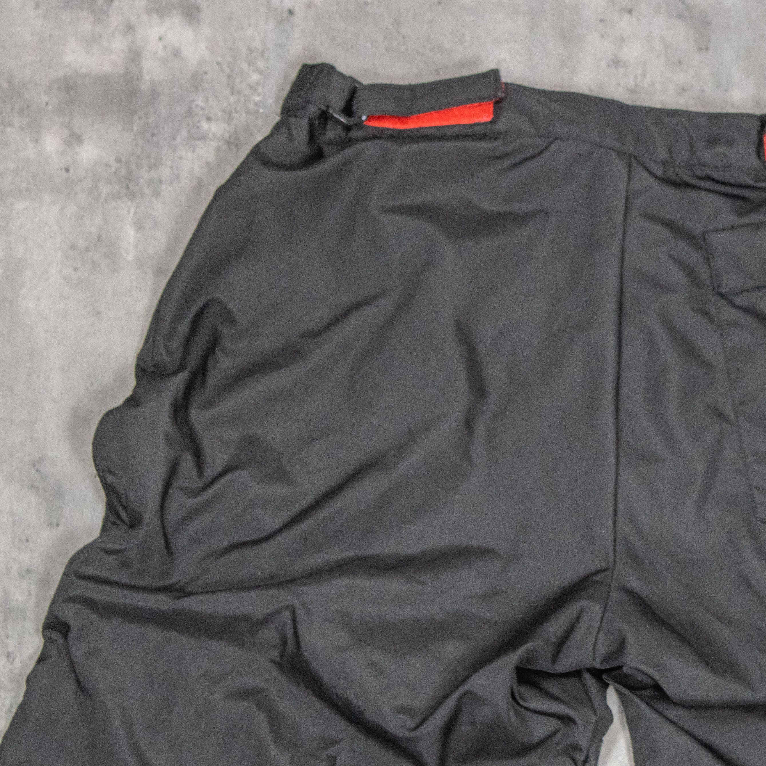 Point Zero Y2K 2000's Baggy Relax Fit Black Polyester Blend Pant's Size US 36 / EU 52 - 13 Thumbnail