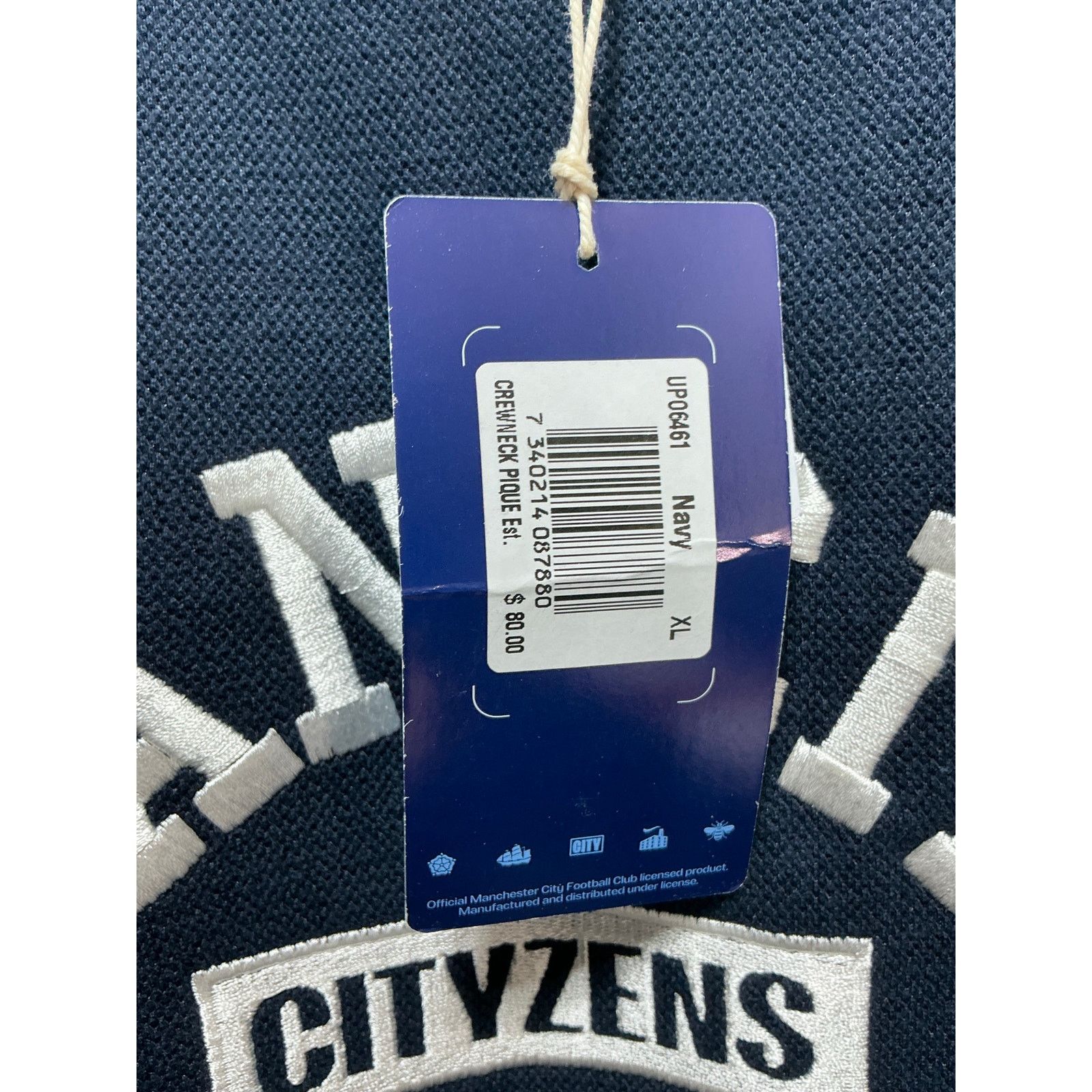 Other Manchester City Oversized Pullover Sweatshirt - Navy Size XL Size US XL / EU 56 / 4 - 2 Thumbnail