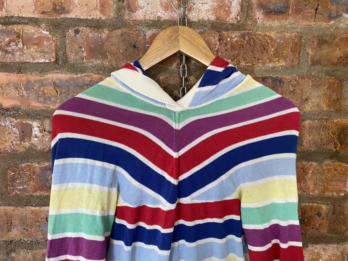Ne-Net Cat ears Rainbow bono knit hoodie Size US M / EU 48-50 / 2 - 3 Thumbnail