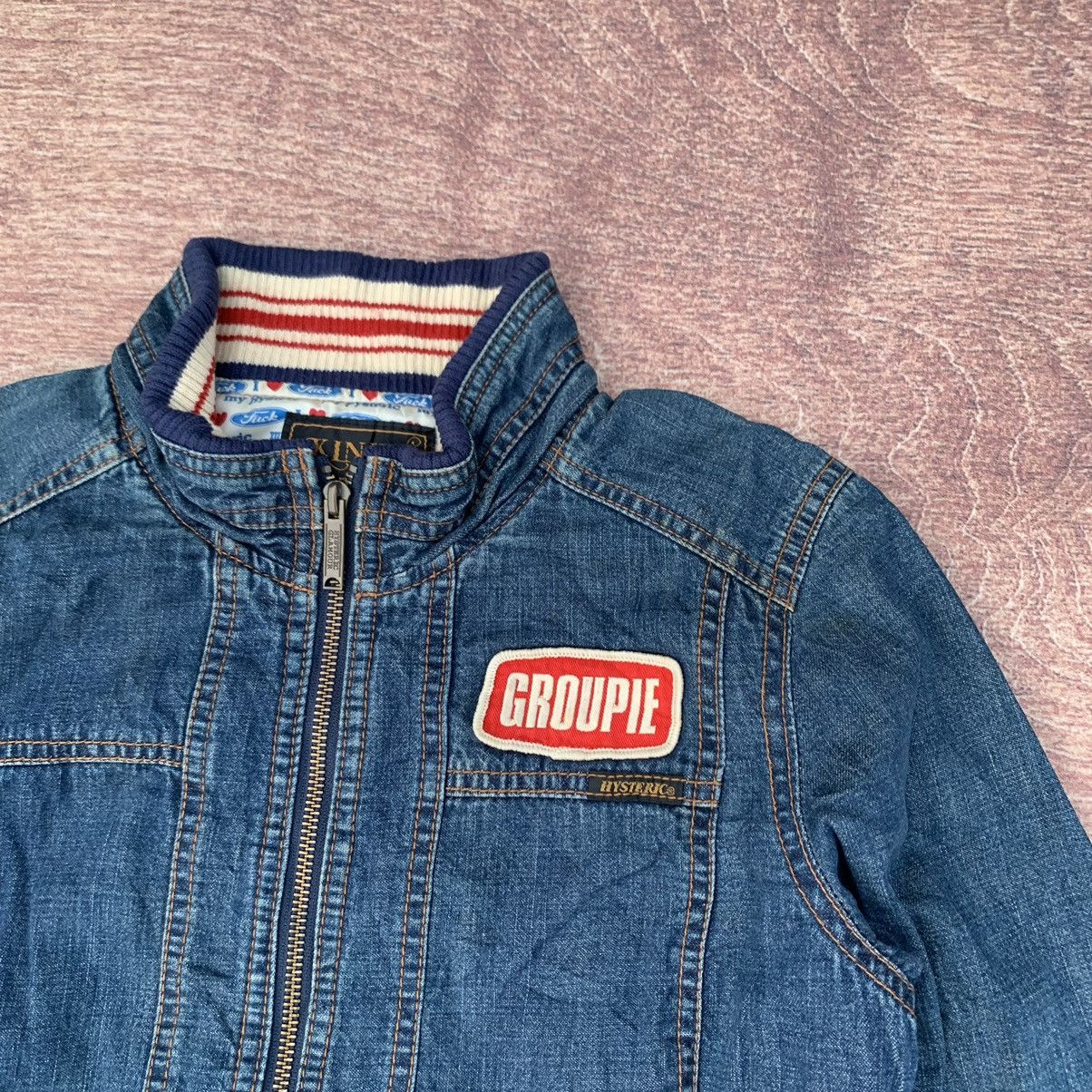 Hysteric Glamour Hysteric Glamour x Kinky Jeans Full Lining Denim Jacket Size US S / EU 44-46 / 1 - 4 Thumbnail