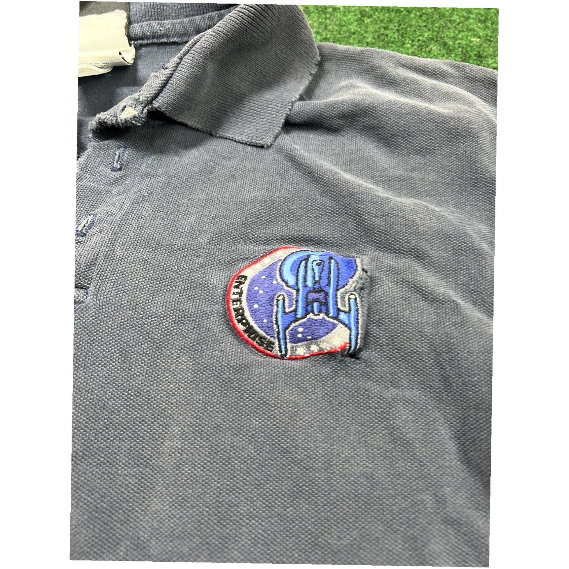 Vintage Vintage Star Trek the Experience Las Vegas Hilton Polo Shirt - Size L Size US L / EU 52-54 / 3 - 2 Thumbnail