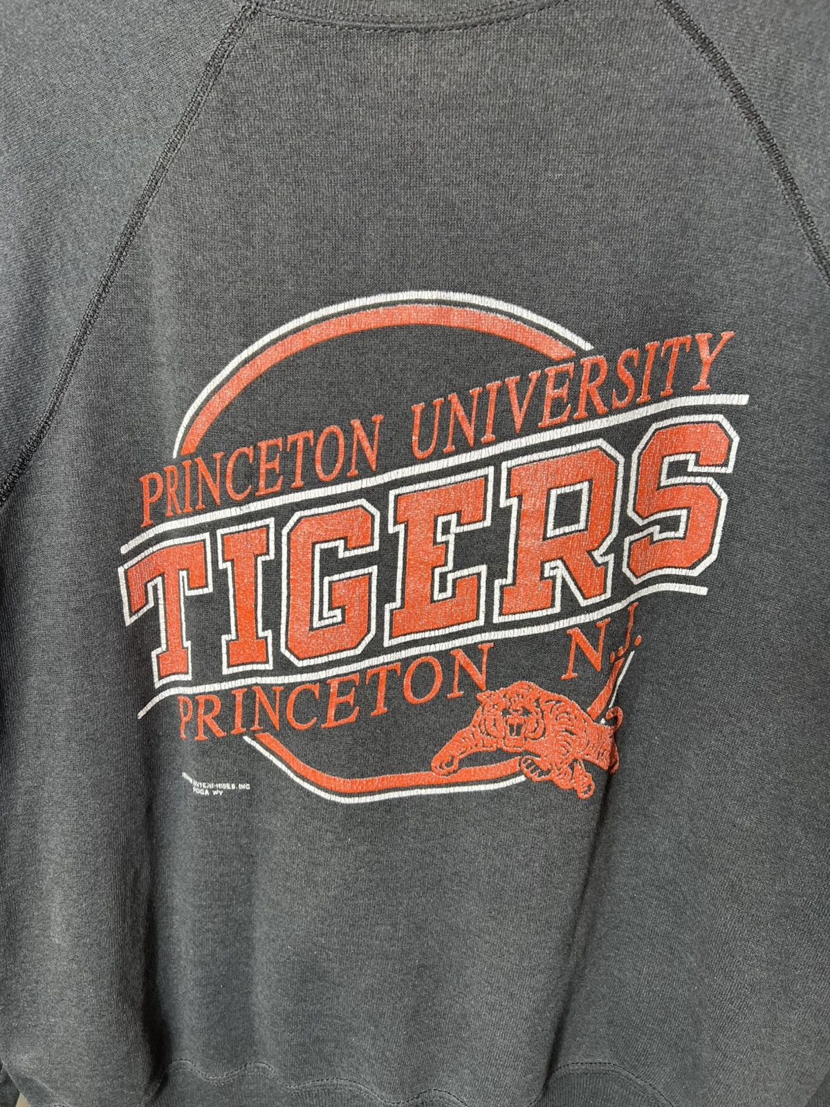 Vintage Vintage Very Rare 90s Princeton University Tigers Sweatshirt Size US M / EU 48-50 / 2 - 2 Thumbnail
