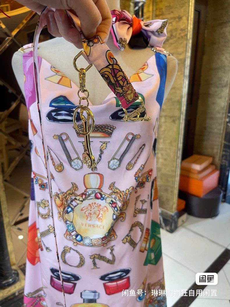 Versace Versace Perfume jewelry Medusa logo dress Size M / US 6-8 / IT 42-44 - 3 Thumbnail