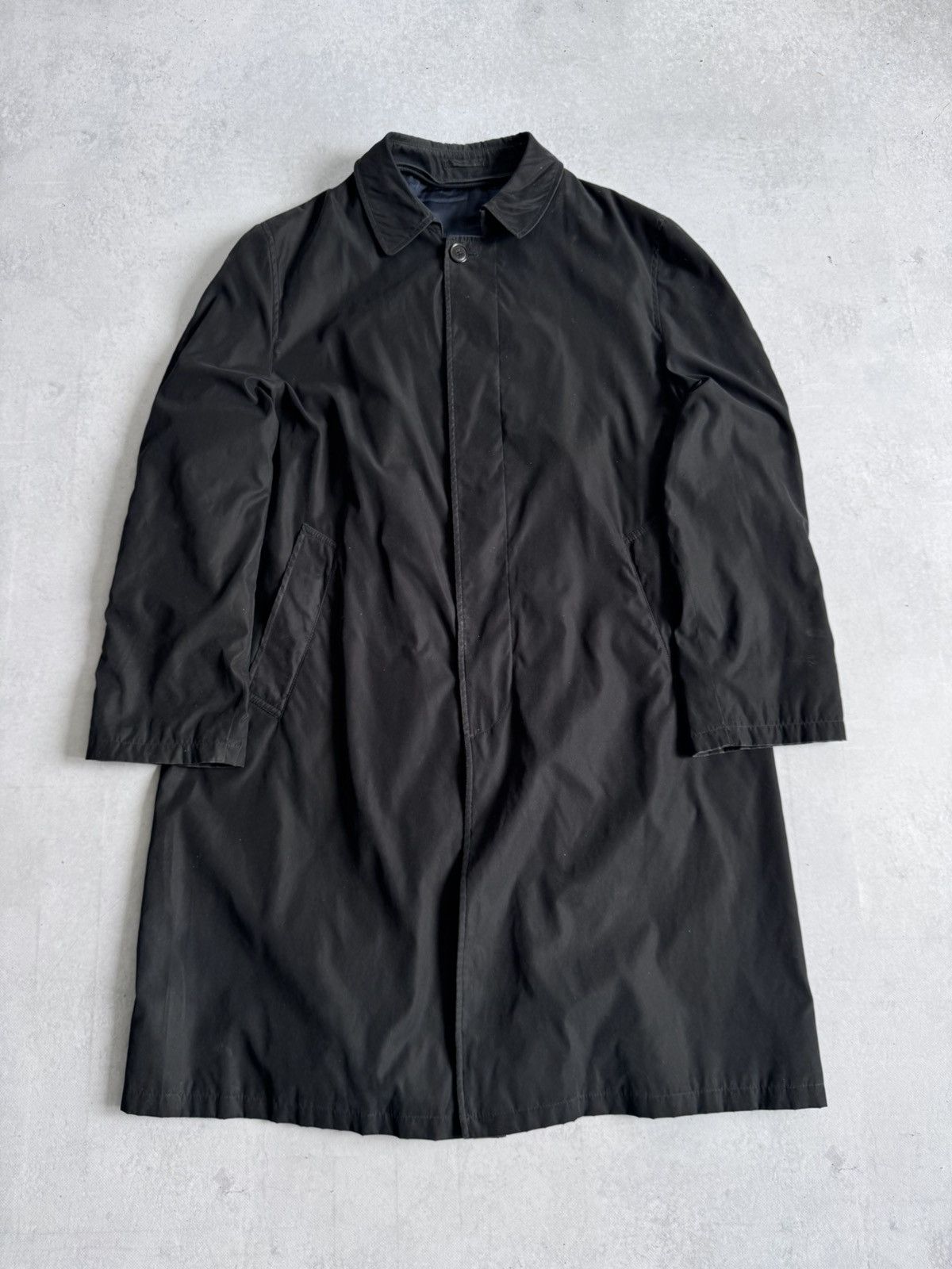 Herno Vintage Herno Men’s Button Lightweights Rain Italy Coat 52 Size US L / EU 52-54 / 3 - 1 Thumbnail