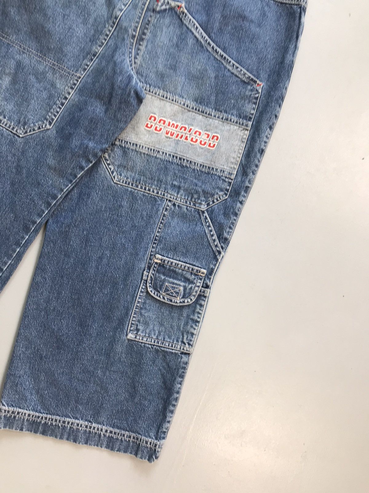 JNCO Vintage Y2K big pocket carpenter cropped denim Size 30" / US 8 / IT 44 - 11 Thumbnail