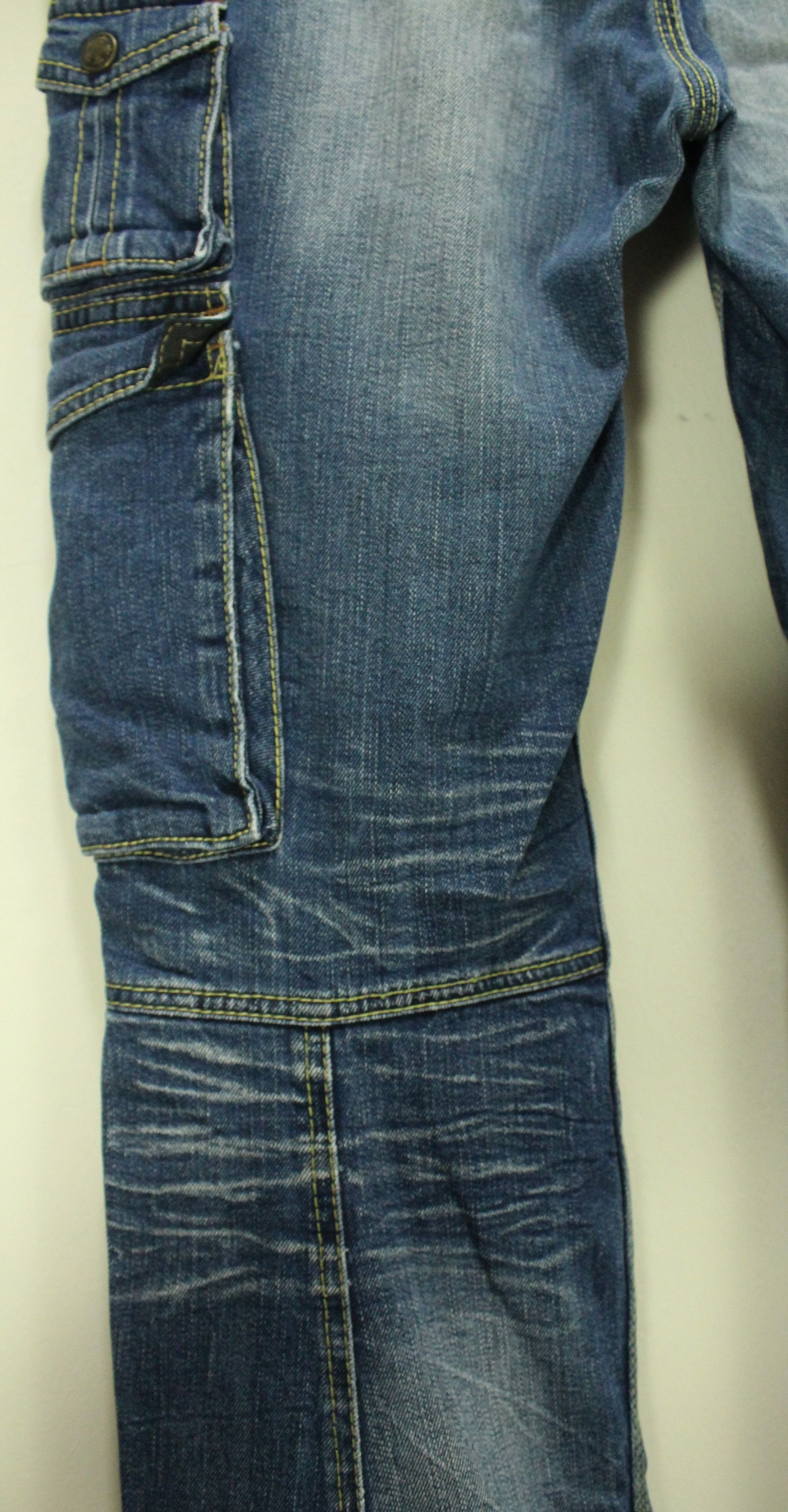 If Six Was Nine SICK 🔥 13 Pockets NICOLE CLUB FOR MEN Denim Stretchy Size US 33 - 15 Thumbnail