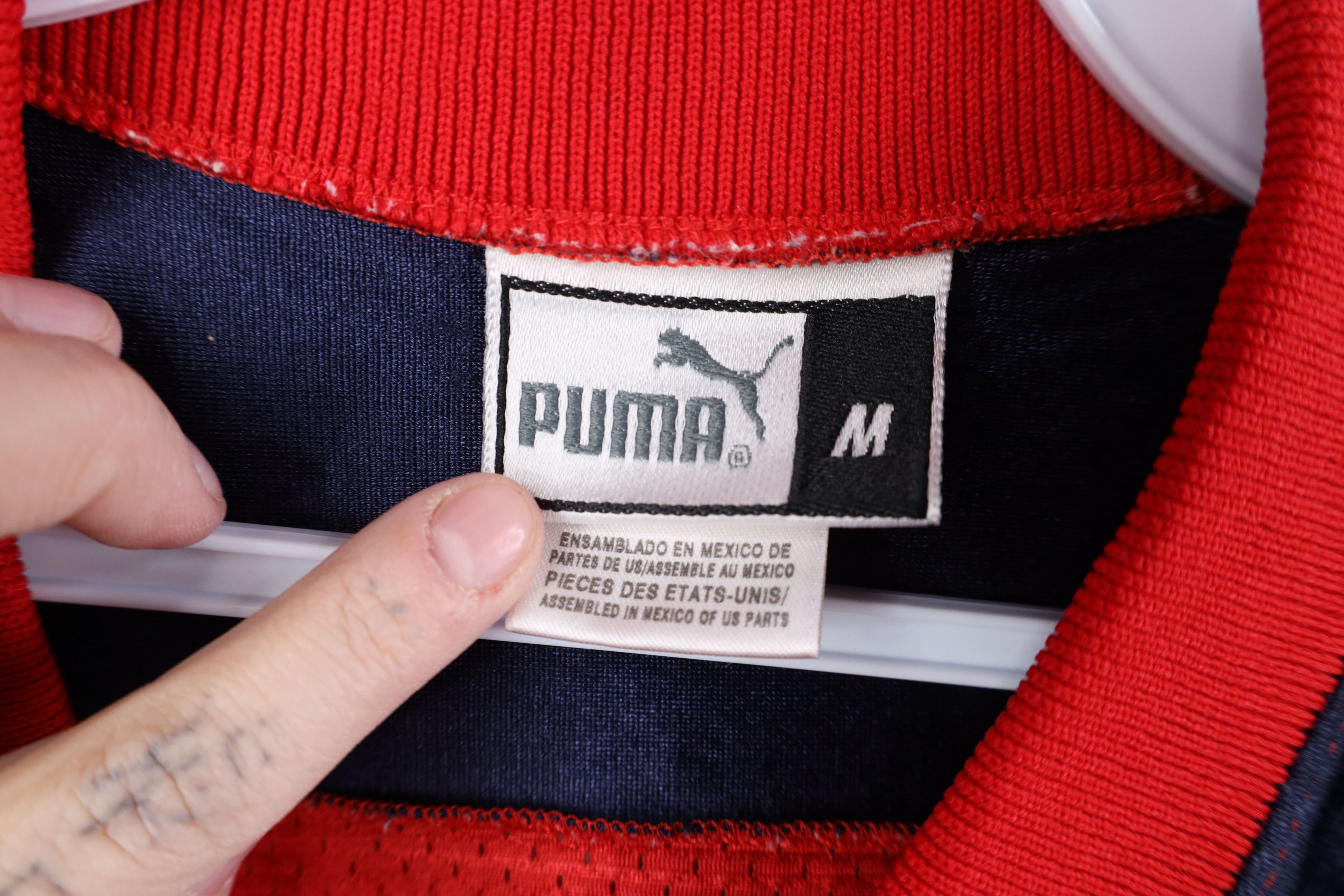 Puma Vintage 90s Puma George Tennessee Titans Football Jersey Red Size US M / EU 48-50 / 2 - 8 Thumbnail