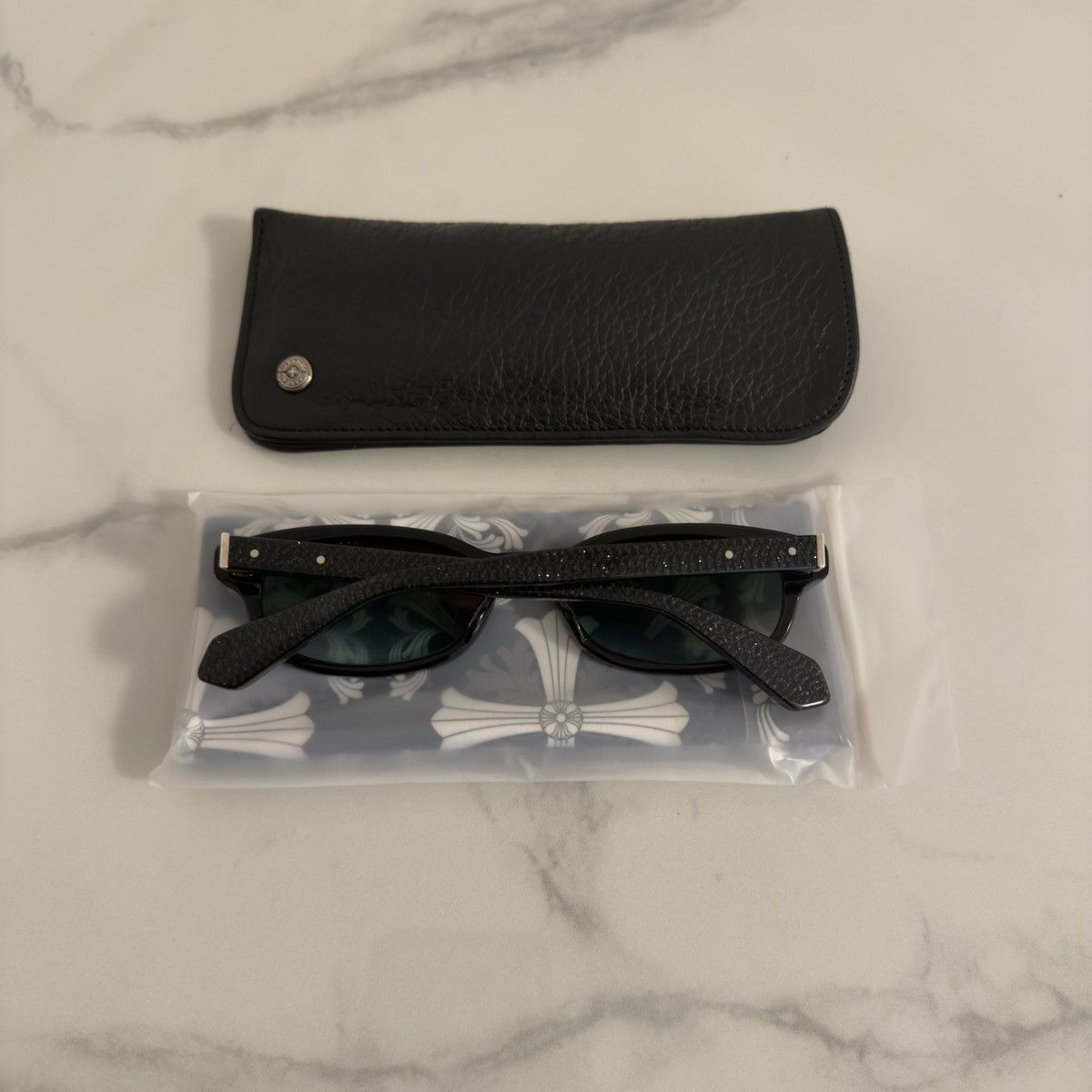 Chrome Hearts CHROME HEARTS LOWRIDER SUNGLASSES STARLIGHT🚫READDESCRIPTION🚫 Size ONE SIZE - 3 Thumbnail