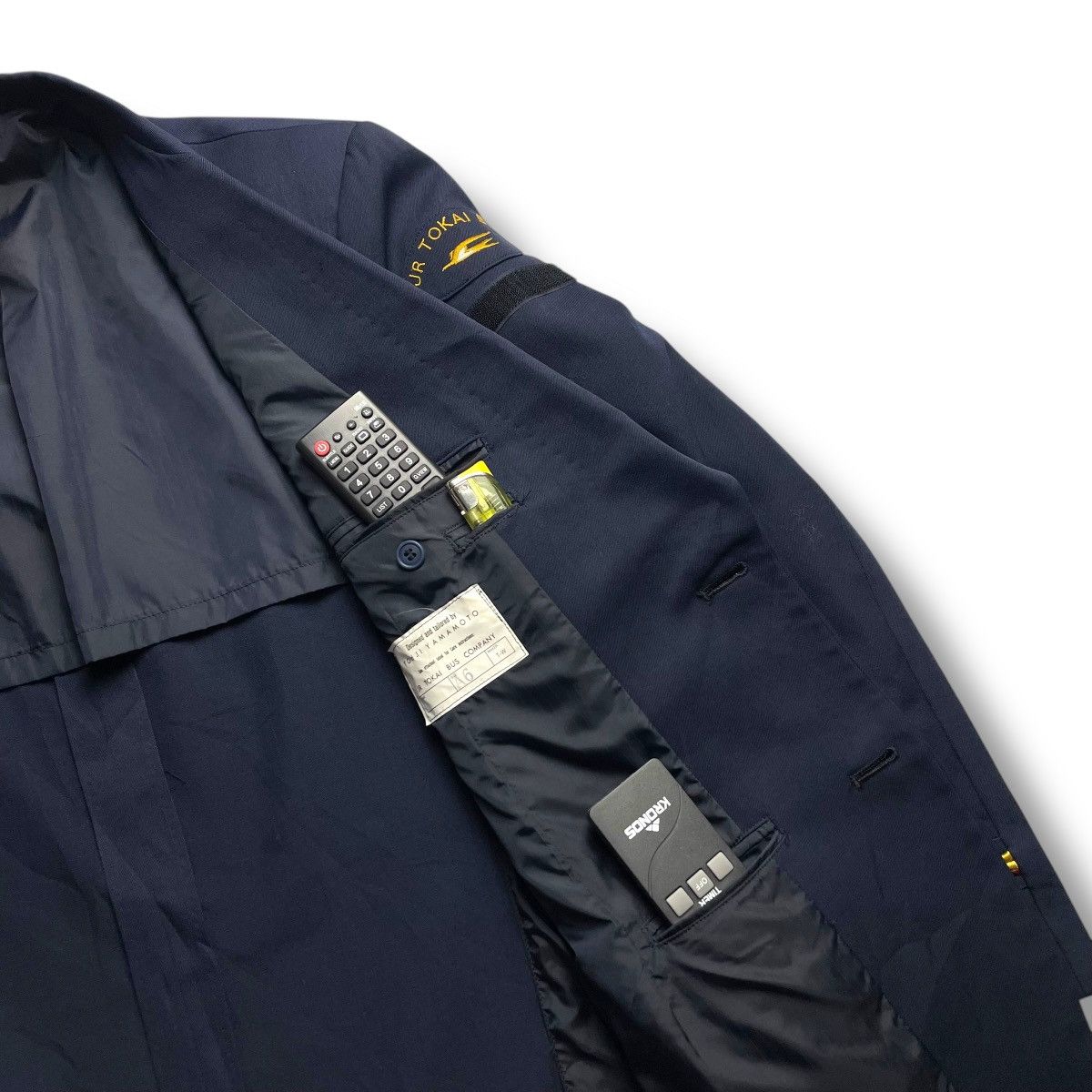 Yohji Yamamoto VINTAGE 90s YOHJI YAMAMOTO WOOL BLAZER JACKET Size US L / EU 52-54 / 3 - 16 Thumbnail