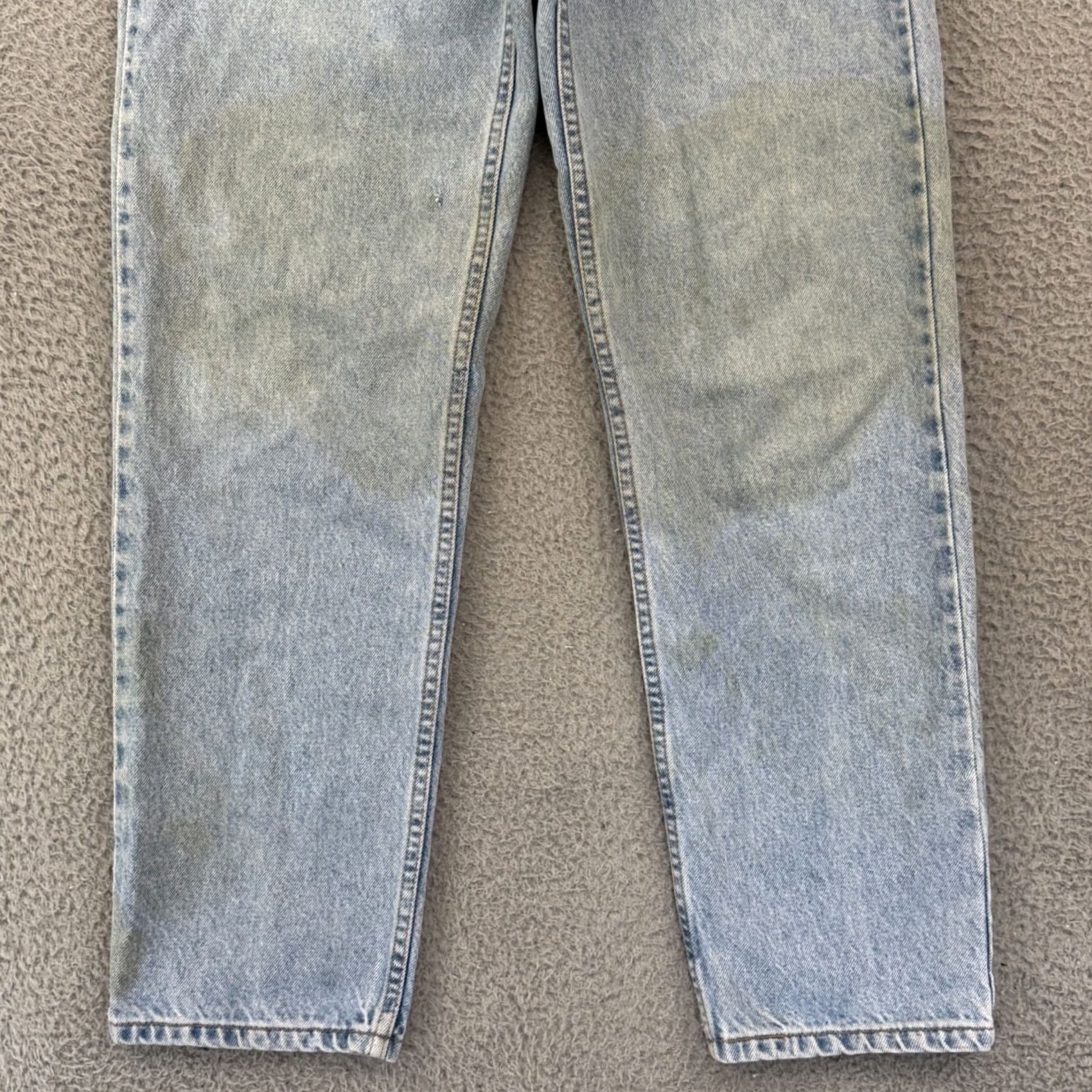 Levi's VINTAGE Levi's 550 Jeans Mens 30x32 Blue Relaxed 90s Orange Tab Grunge Zip Denim Shirt Size US 30 / EU 46 - 2 Thumbnail