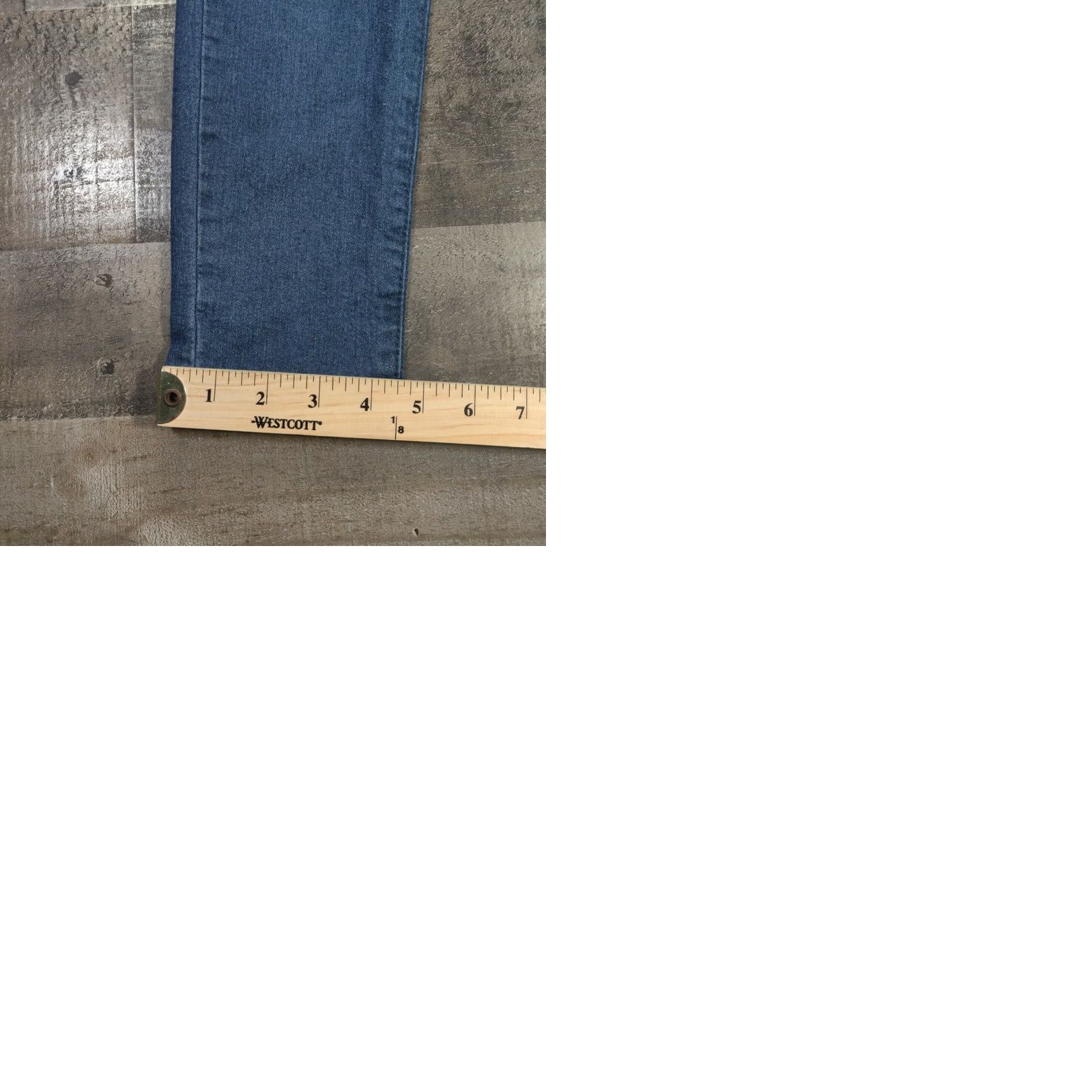 Forever 21 FOREVER 21 Jeans Womens Skinny Zip Closure Medium Wash Blue Denim Low Rise Size 26 Size 26" / US 2 / IT 38 - 9 Thumbnail
