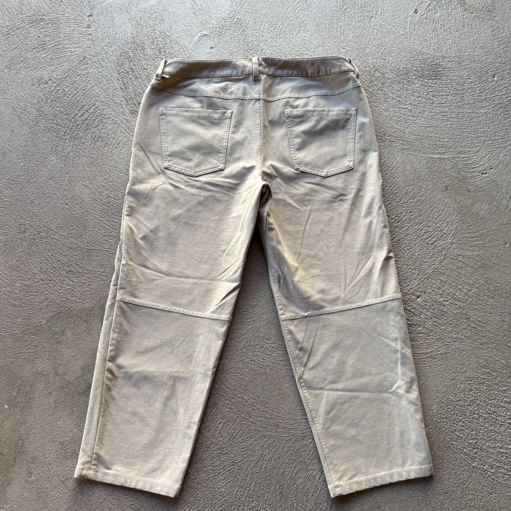 Lululemon Lululemon Men Pants 36x27 Regular Fit Straight Leg Chino Beige Cotton Spandex 5-Pocket Outdoor Stretch Flat Front Size US 36 / EU 52 - 3 Thumbnail
