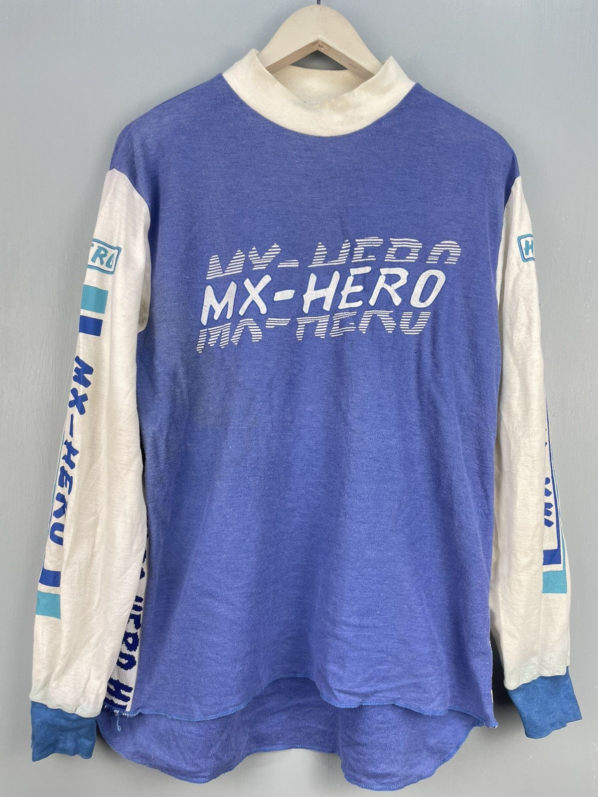 Heroes Motors Studio Vintage MX-HERO motocross bmx jersey Size US L / EU 52-54 / 3 - 3 Thumbnail