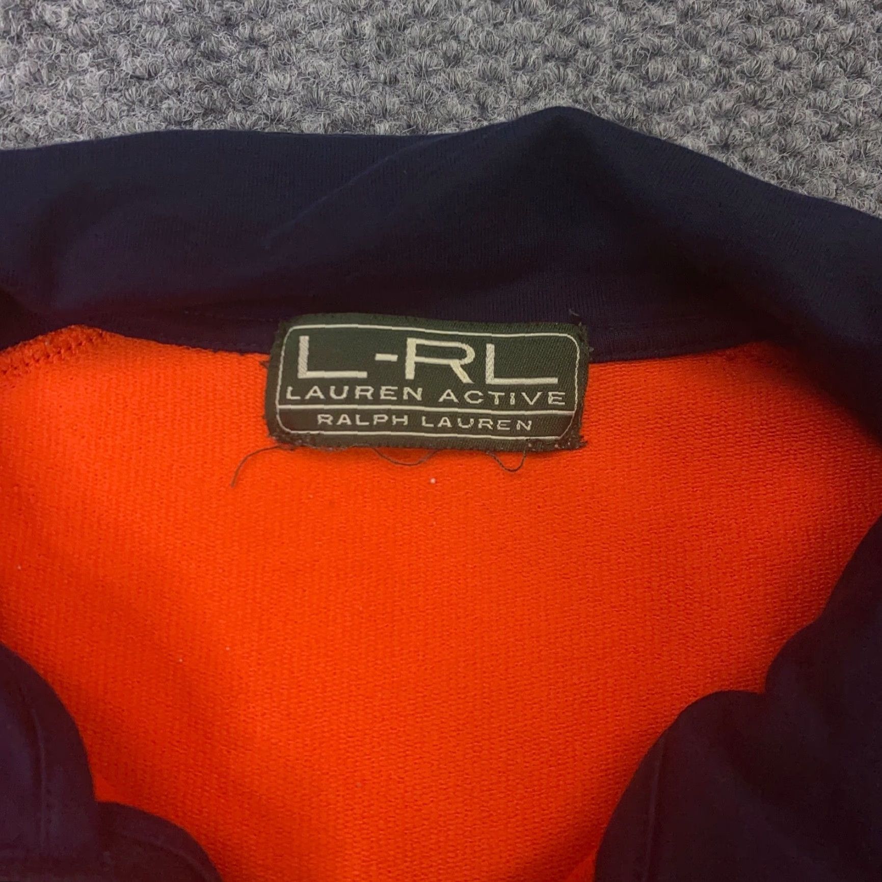 Ralph Lauren Ralph Lauren Active LRL Womens Jacket Large Orange Fleece Full Zip Size L / US 10 / IT 46 - 6 Thumbnail