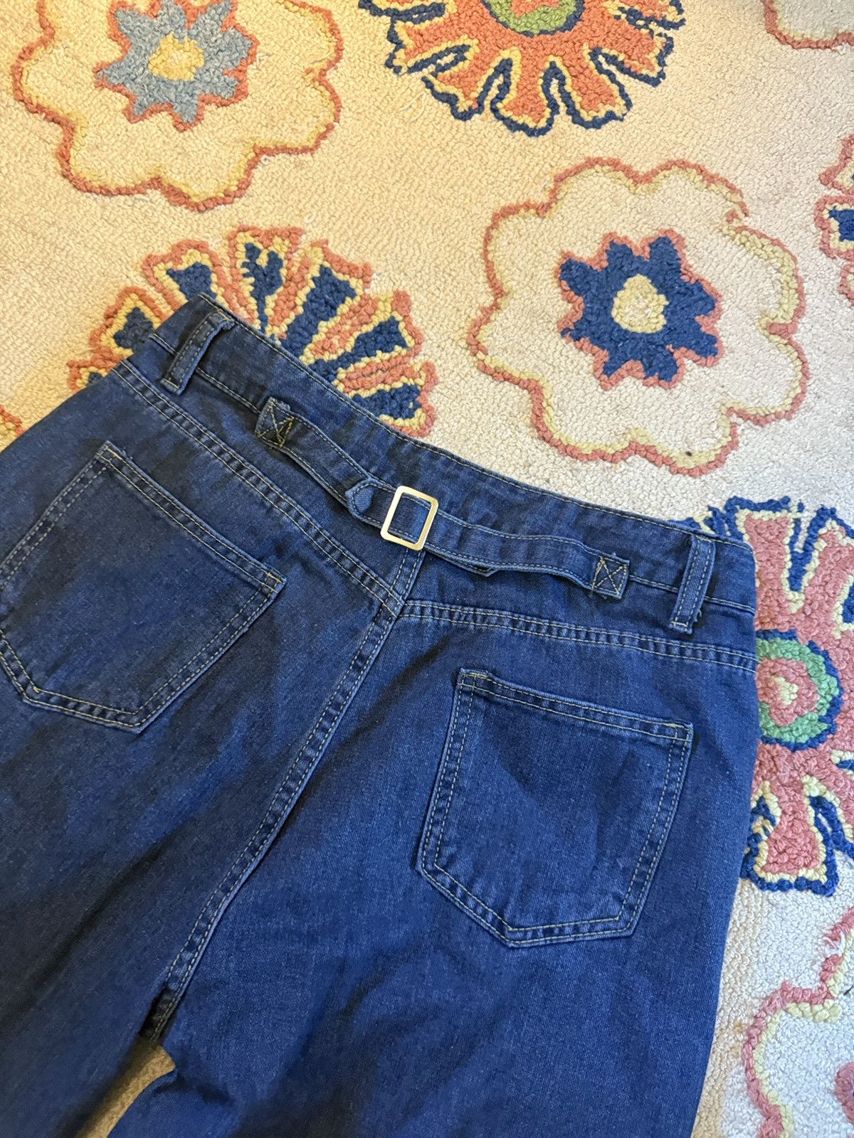 Japanese Brand Japanese Wide Leg Denim Size US 32 / EU 48 - 5 Thumbnail