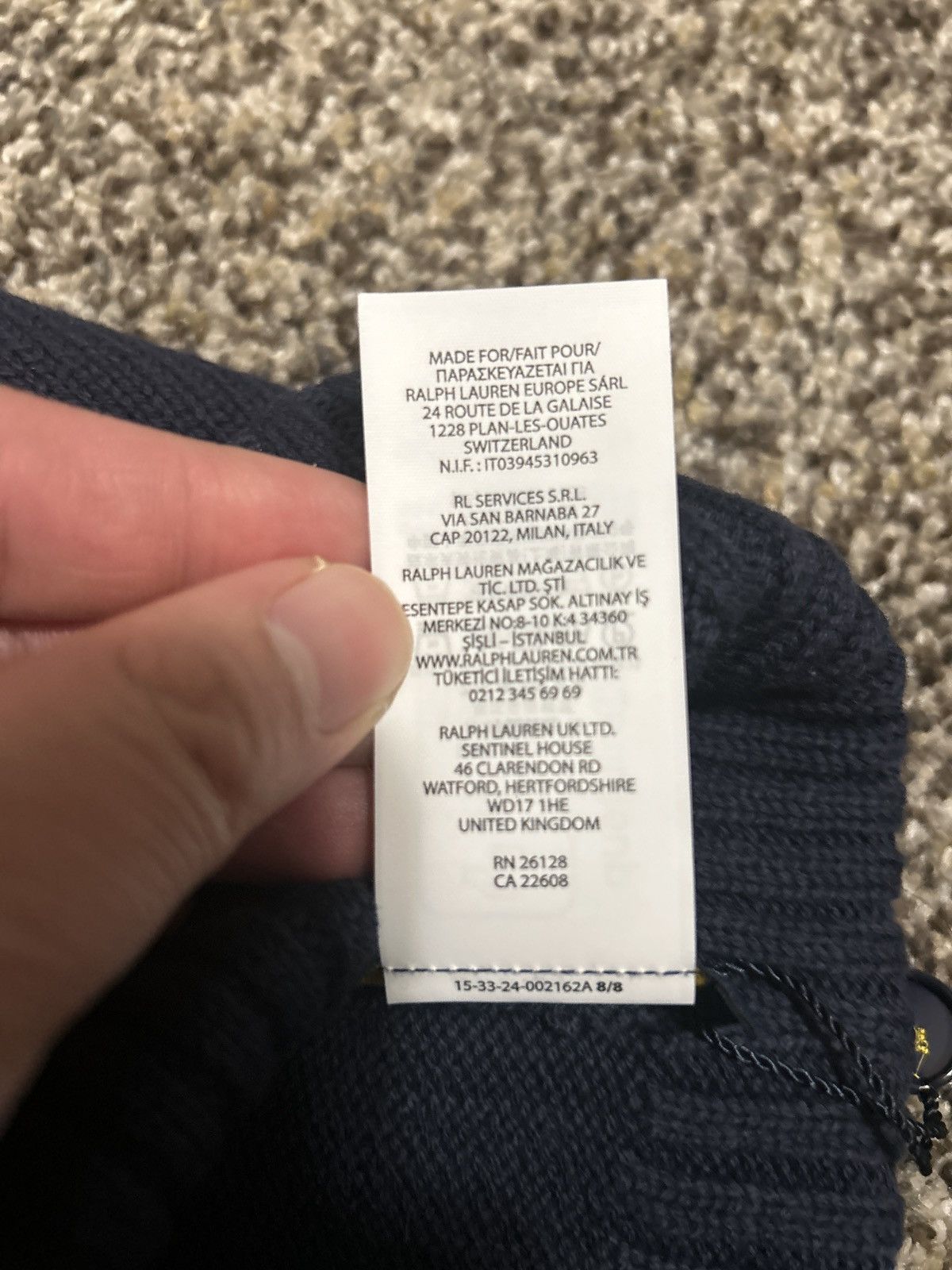 Polo Ralph Lauren Polo Ralph Lauren Beanie Size ONE SIZE - 2 Thumbnail