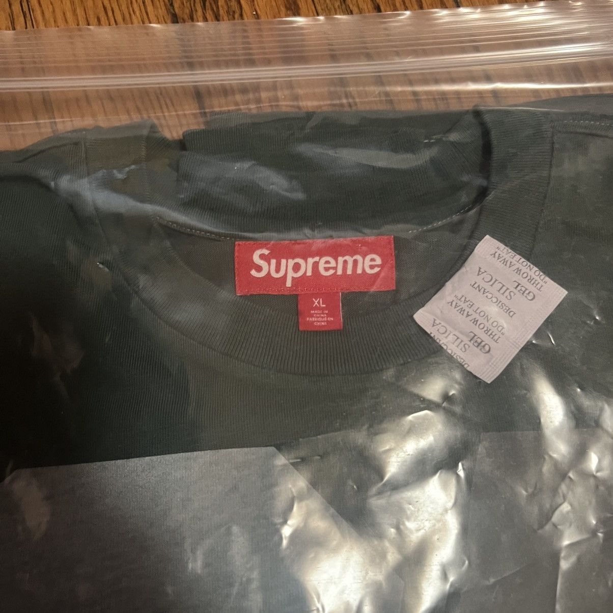 Supreme Supreme Reflective Longsleeve L/S Top shirt Green Size: XL Size US XL / EU 56 / 4 - 4 Thumbnail