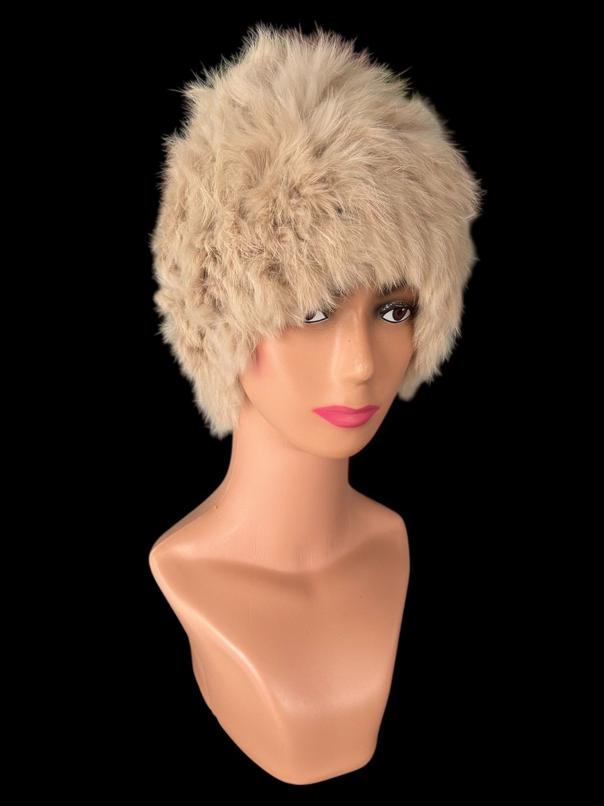 Kapital Mohawak Fur Hairy Fake Hair Japanese Style Beanie Hats Size ONE SIZE - 1 Thumbnail